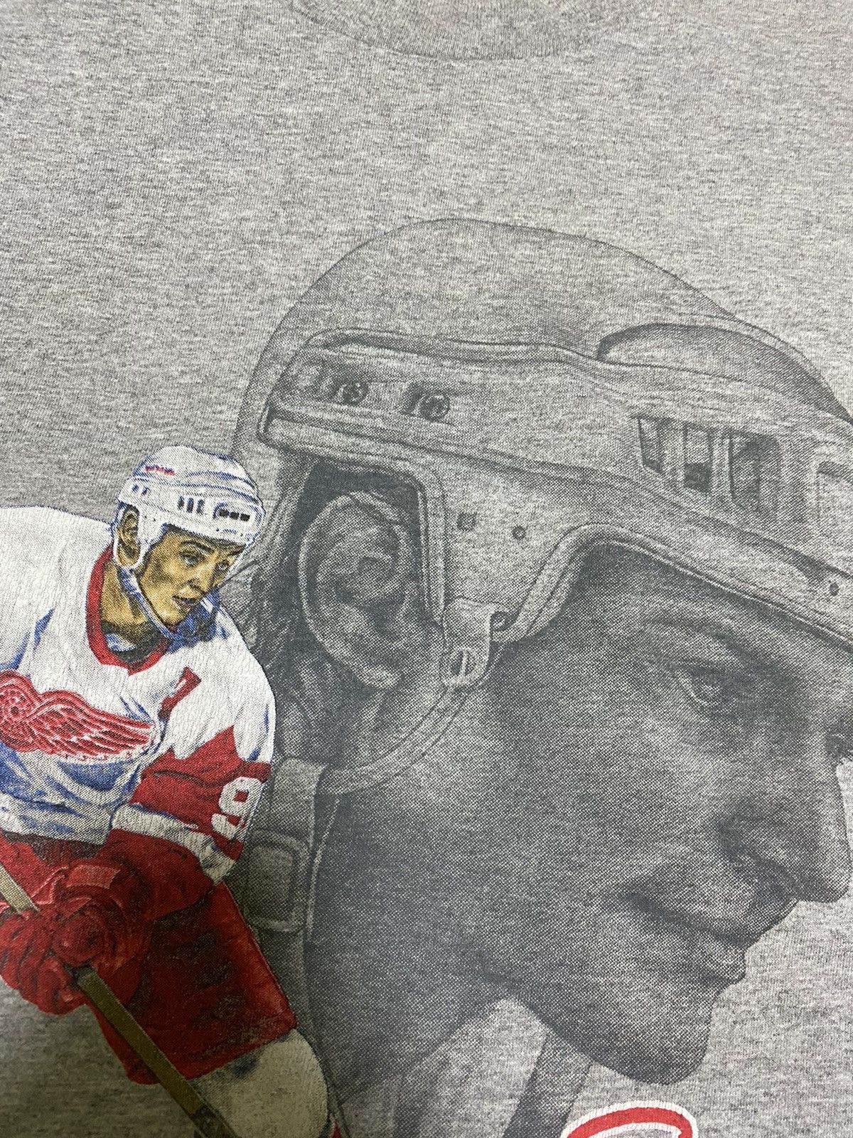 Lee × NHL × Vintage Vintage 90’s Detroit Red Wings Sergei Fedorov Lee Sport Tee Size US L / EU 52-54 / 3 - 10 Thumbnail