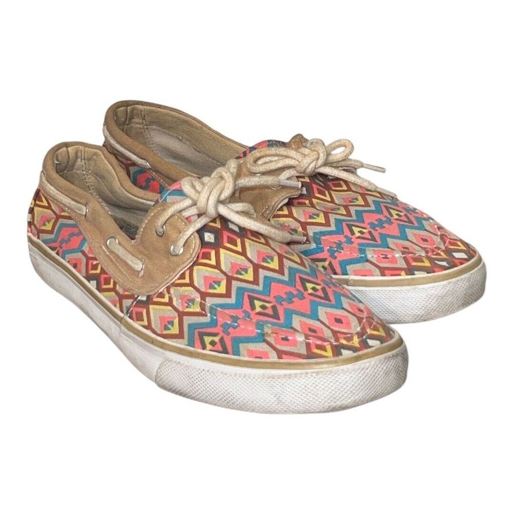 Other Aloha Island geometric pattern boat shoes 9.5W Size US 9.5 / IT 39.5 - 1 Thumbnail