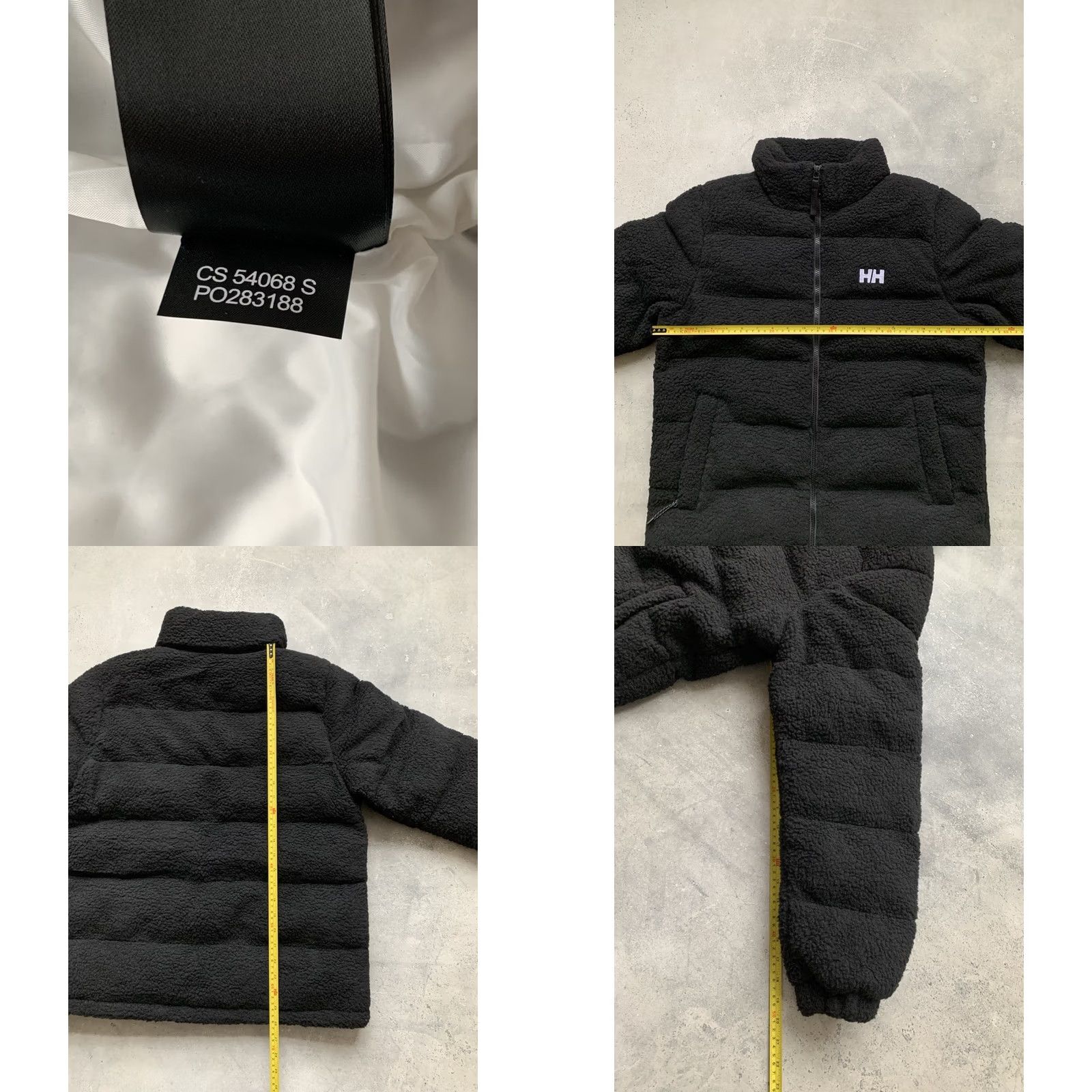 Helly Hansen Helly Hansen Jacket Puffer Mens M Black Teddy Pile Down Full Zip Outdoor Modern Fit Adult M Size US M / EU 48-50 / 2 - 9 Thumbnail