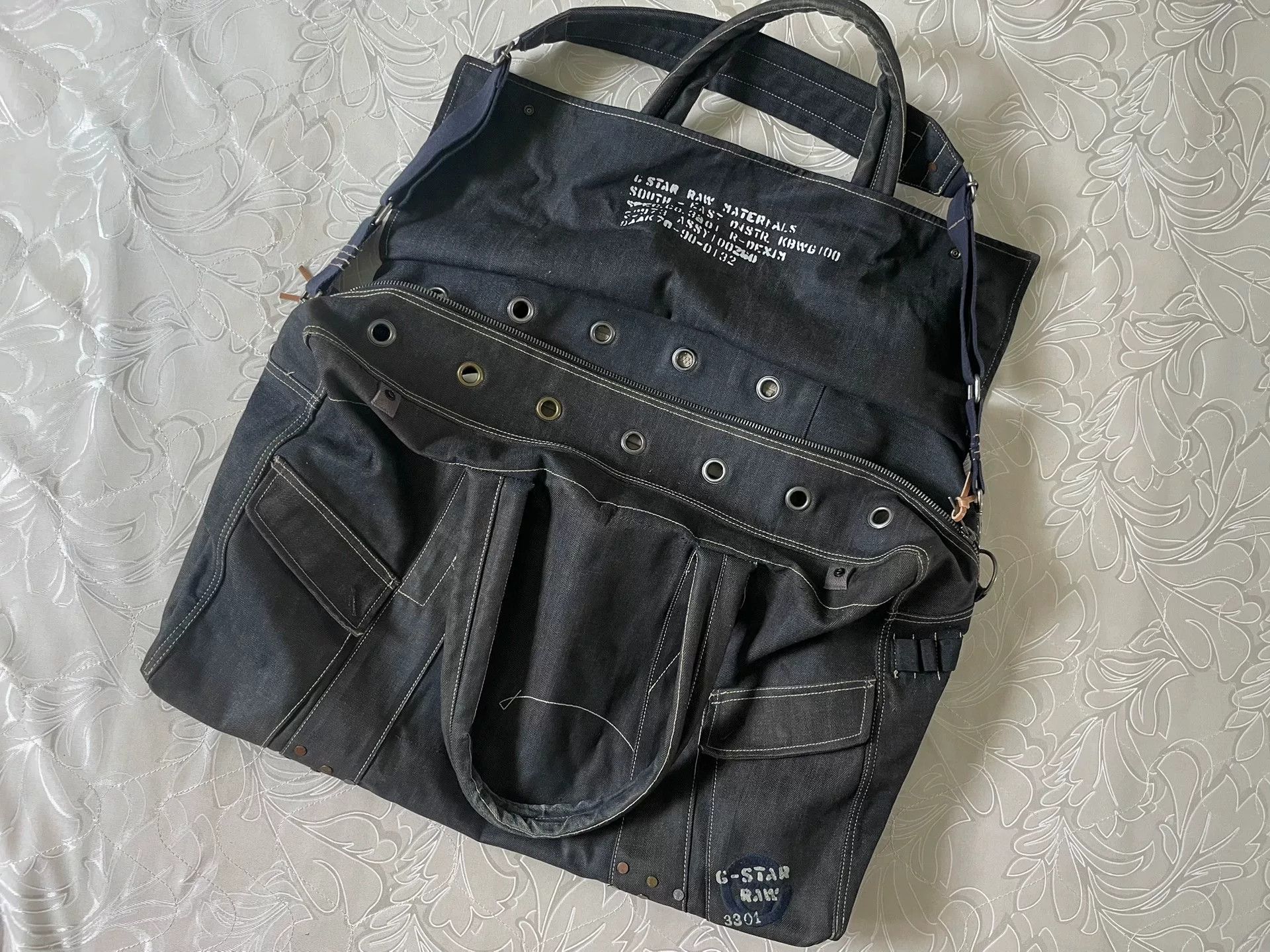 G-Star G-STAR Denim Travel Handbag Size ONE SIZE - 1 Thumbnail