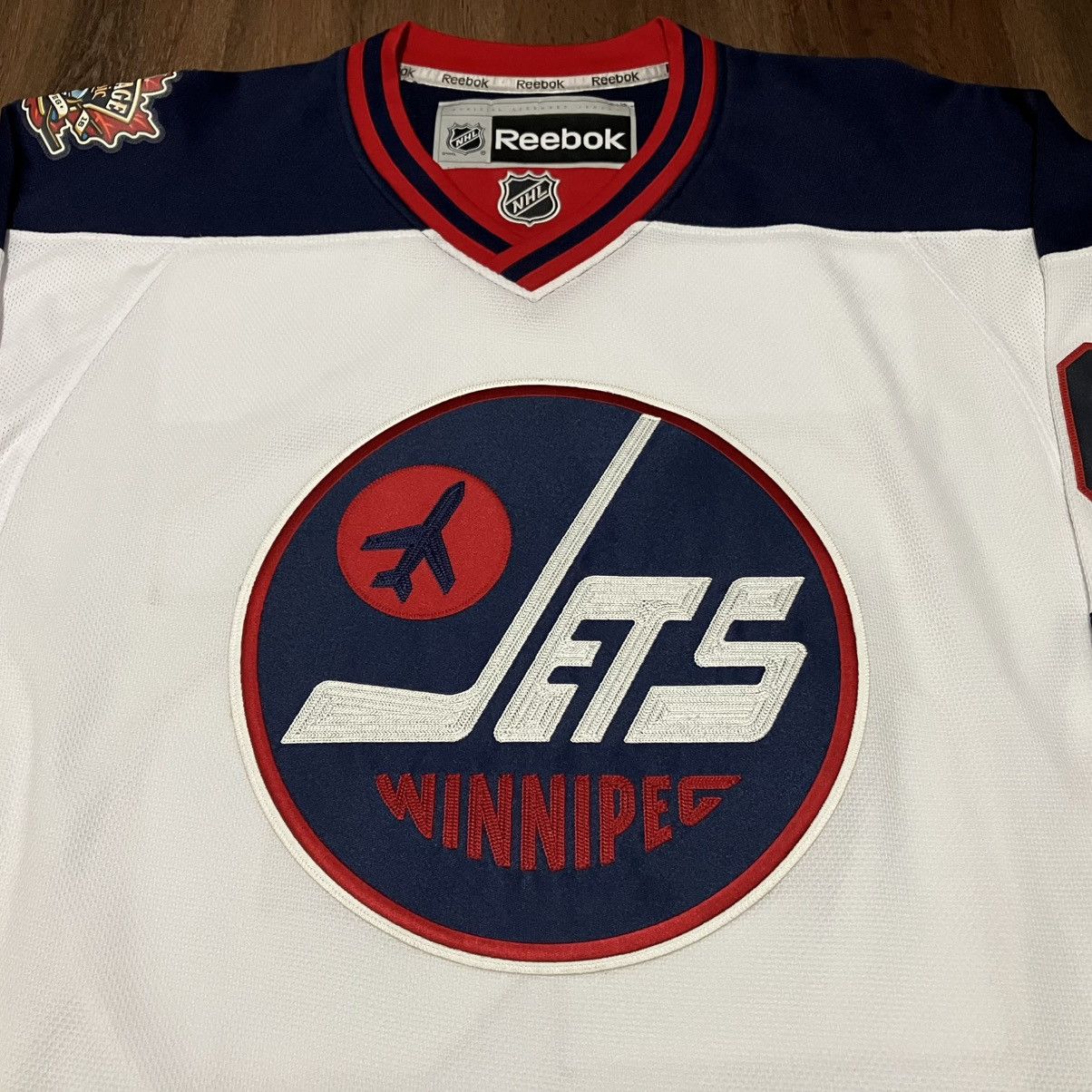 Reebok Winnipeg Jets Wheeler 2016 Heritage Reebok NHL Hockey Jersey Size US L / EU 52-54 / 3 - 2 Thumbnail