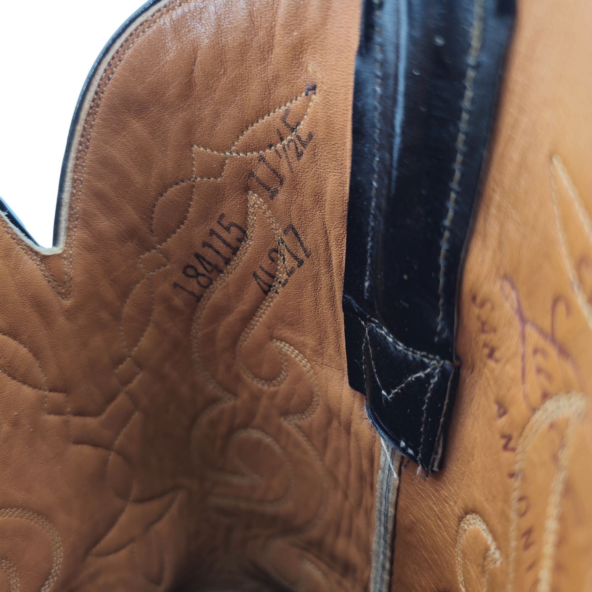 Lucchese Lucchese San Antonio FrenchToe 1984 Men 11.5E Black Leather Size US 11.5 / EU 44-45 - 3 Thumbnail