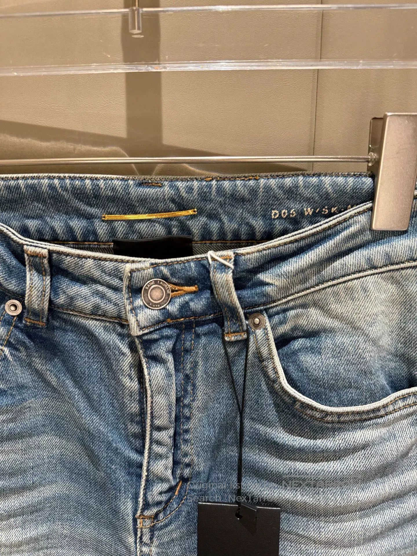 Japanese Brand Saint Laurent New Denim Pants. Size 25" / US 0 / IT 36 - 3 Thumbnail