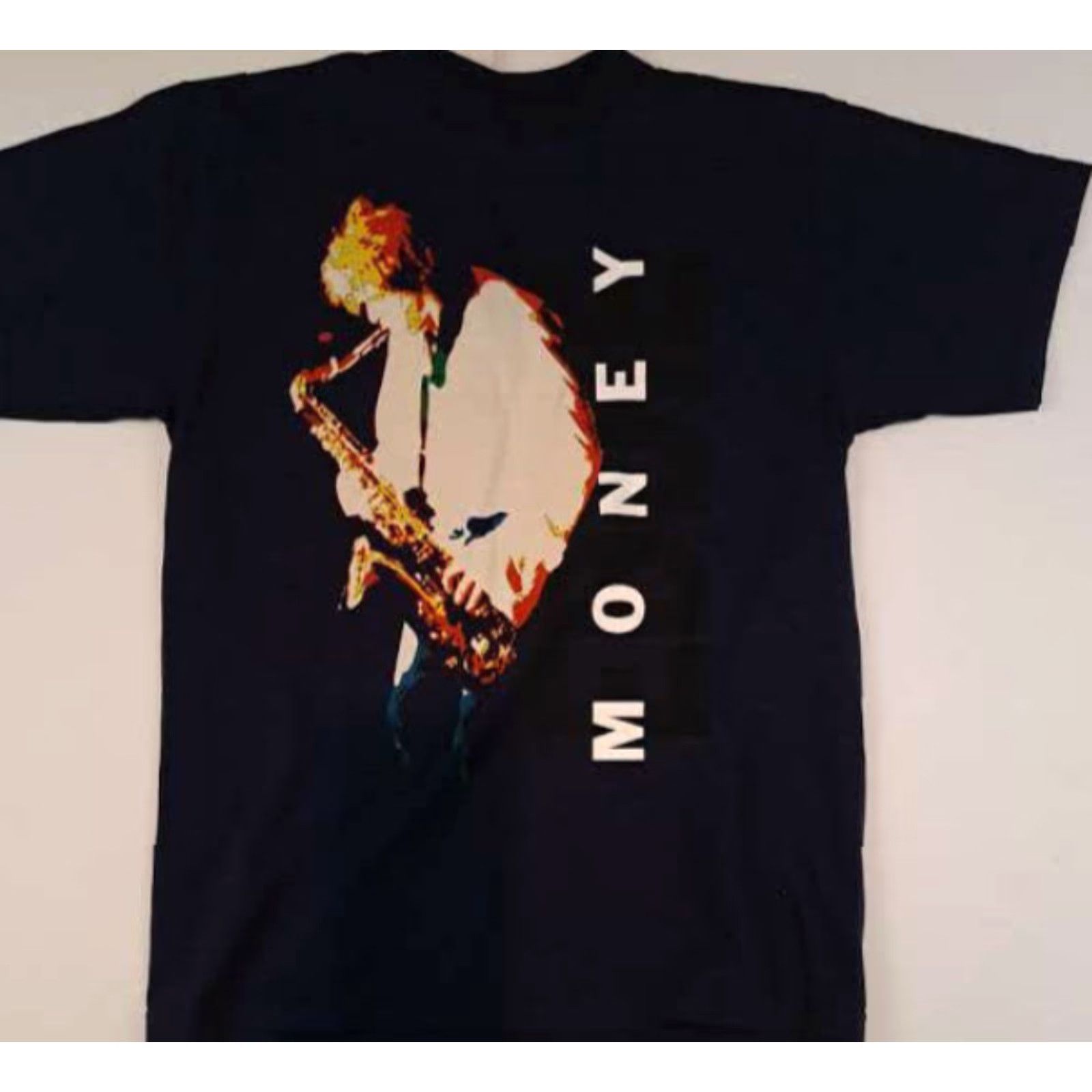 Tultex VINTAGE Eddie Money Rock&Roll 1995 Love Money Tour T-Shirt L Men Navy Tultex USA 28in Size US L / EU 52-54 / 3 - 3 Thumbnail