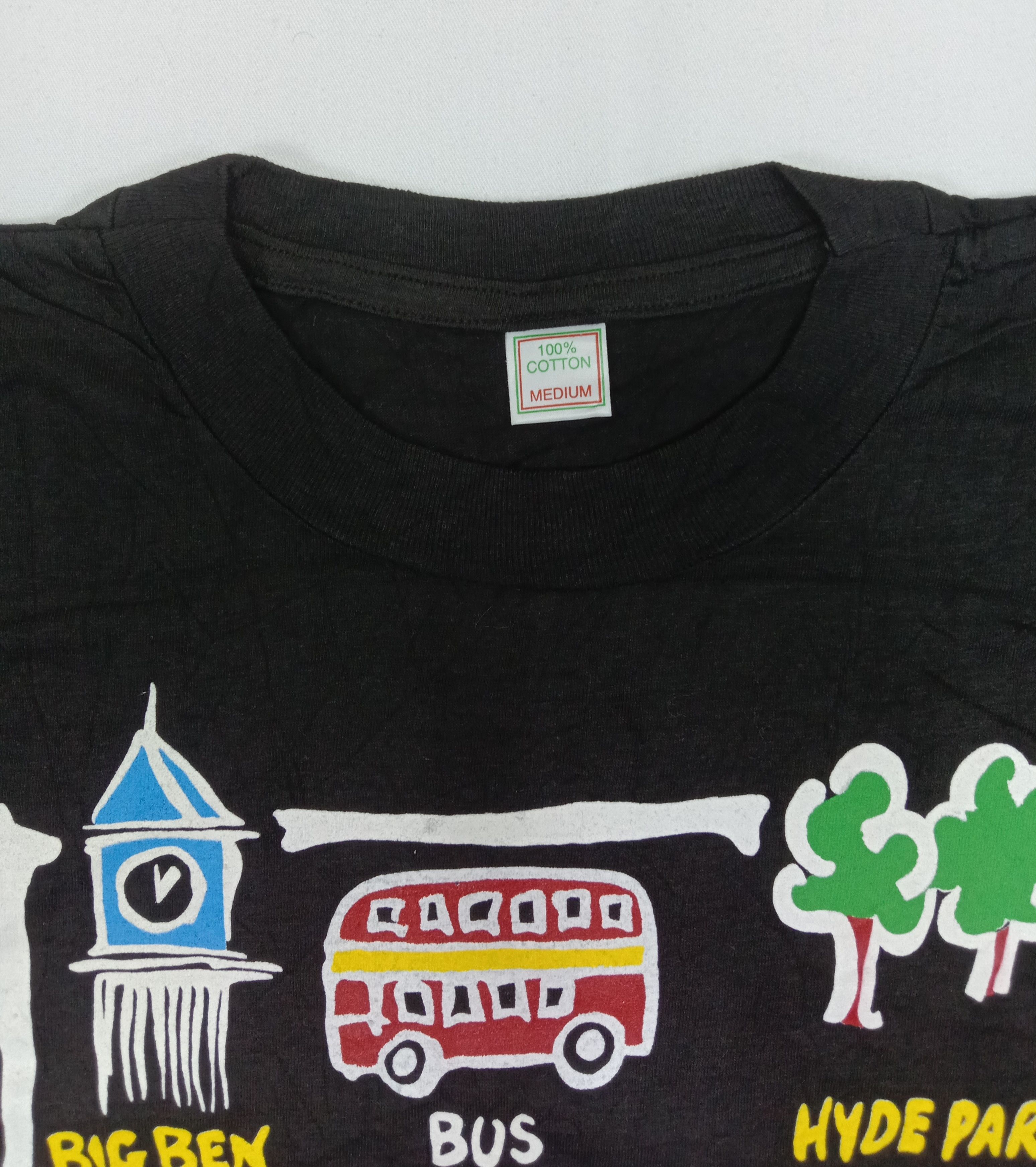 Vintage Single Stitch London Street T Shirt