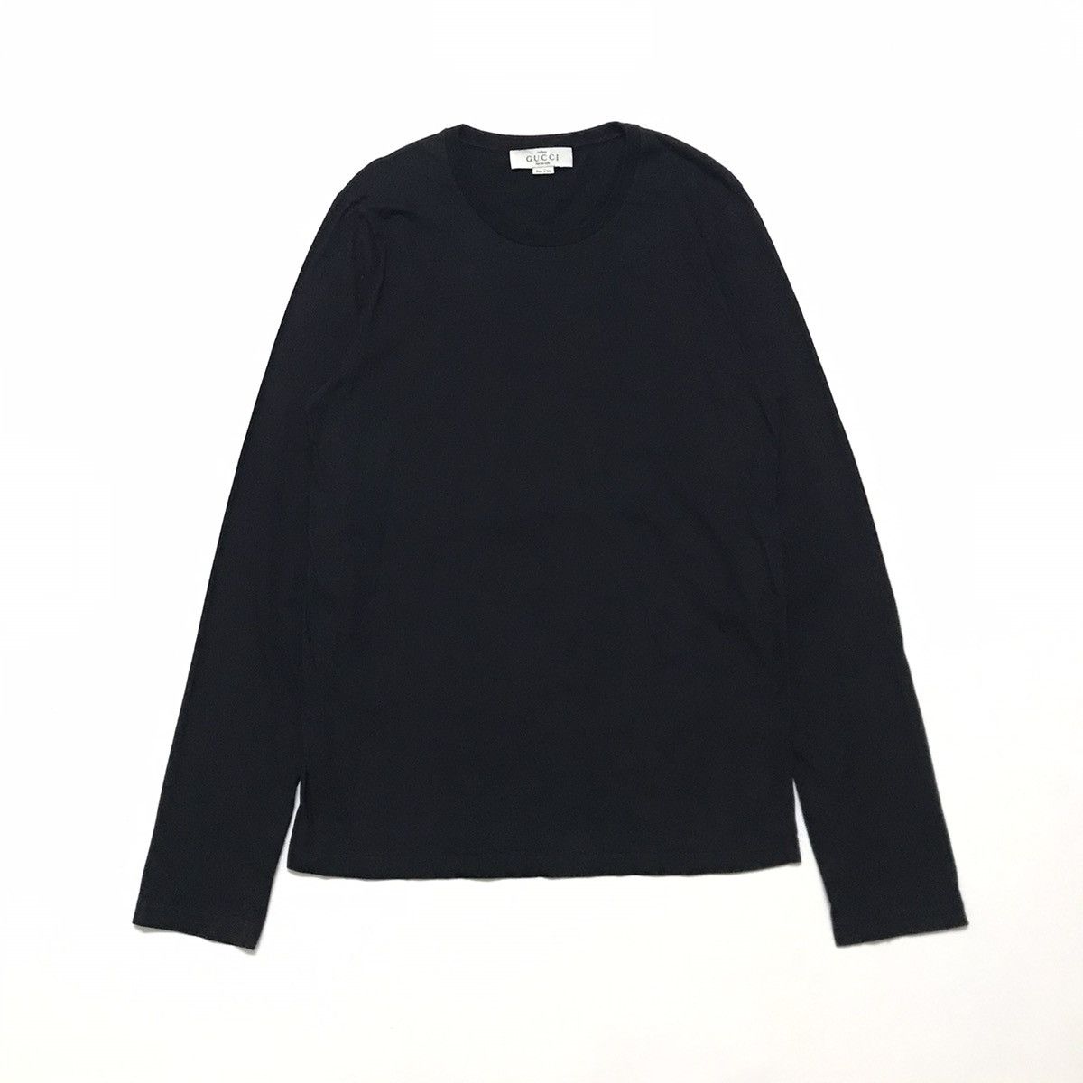 Gucci black long sleeve shirt sales