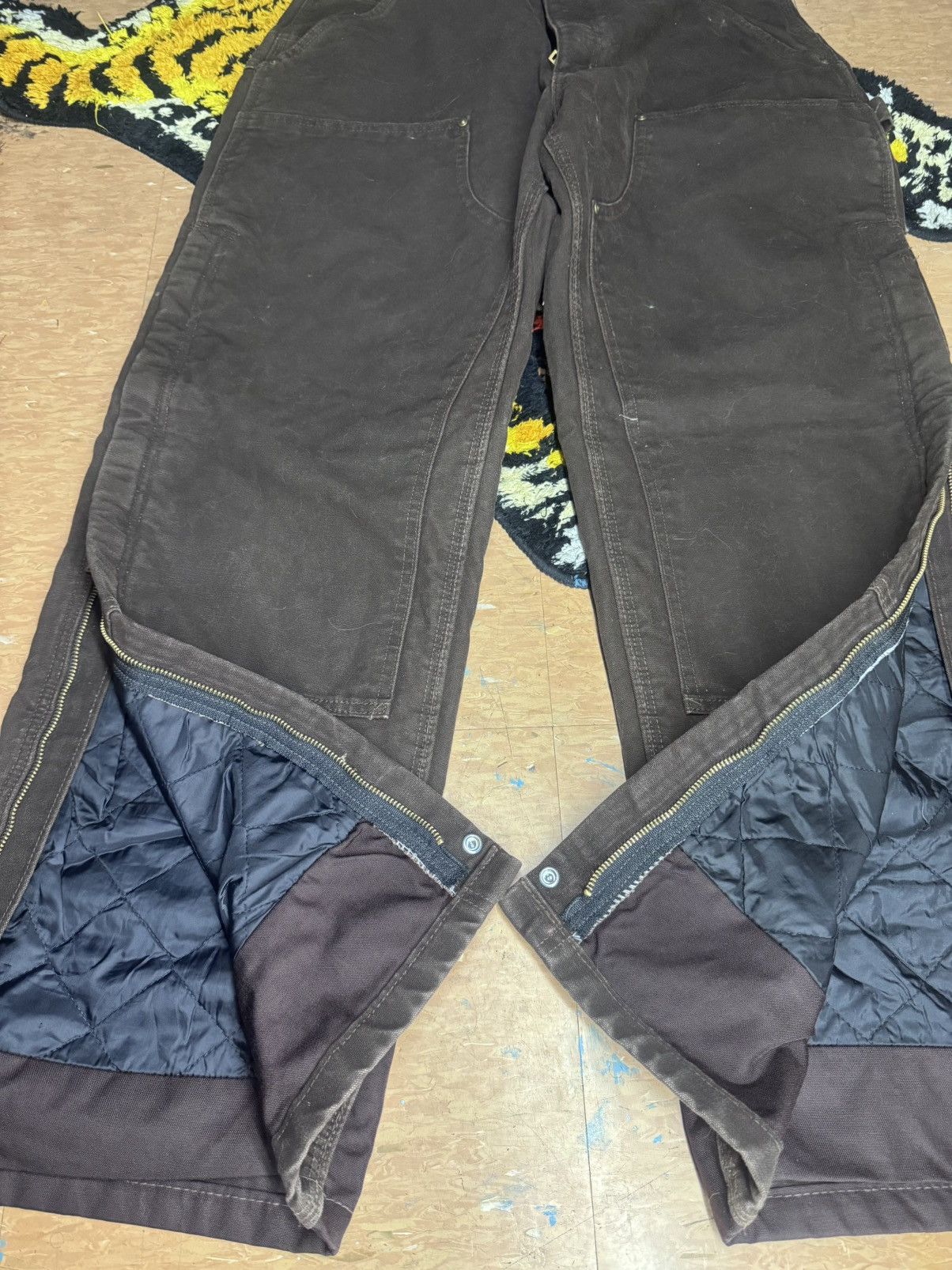 Carhartt Carhartt Double Knee Insulated Duck Canvas Pants B194 DKB Size US 38 / EU 54 - 3 Thumbnail