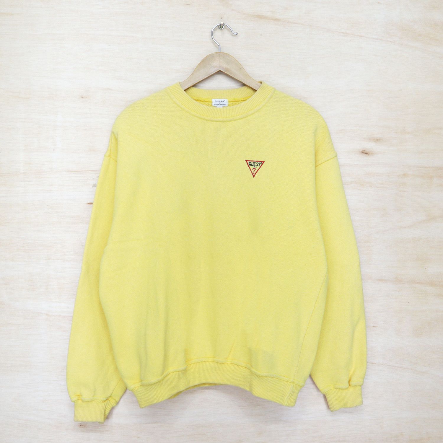 image of By Georges Marciano Sweater Sweatshirt Knitwear in Yellow, Men's (Size Medium)