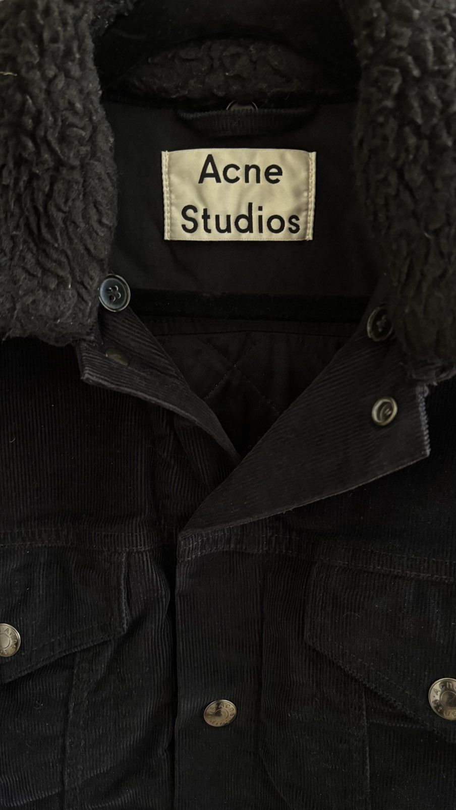Acne Studios Acne 2016 corduroy jacket w/ removable collar Size US M / EU 48-50 / 2 - 4 Thumbnail