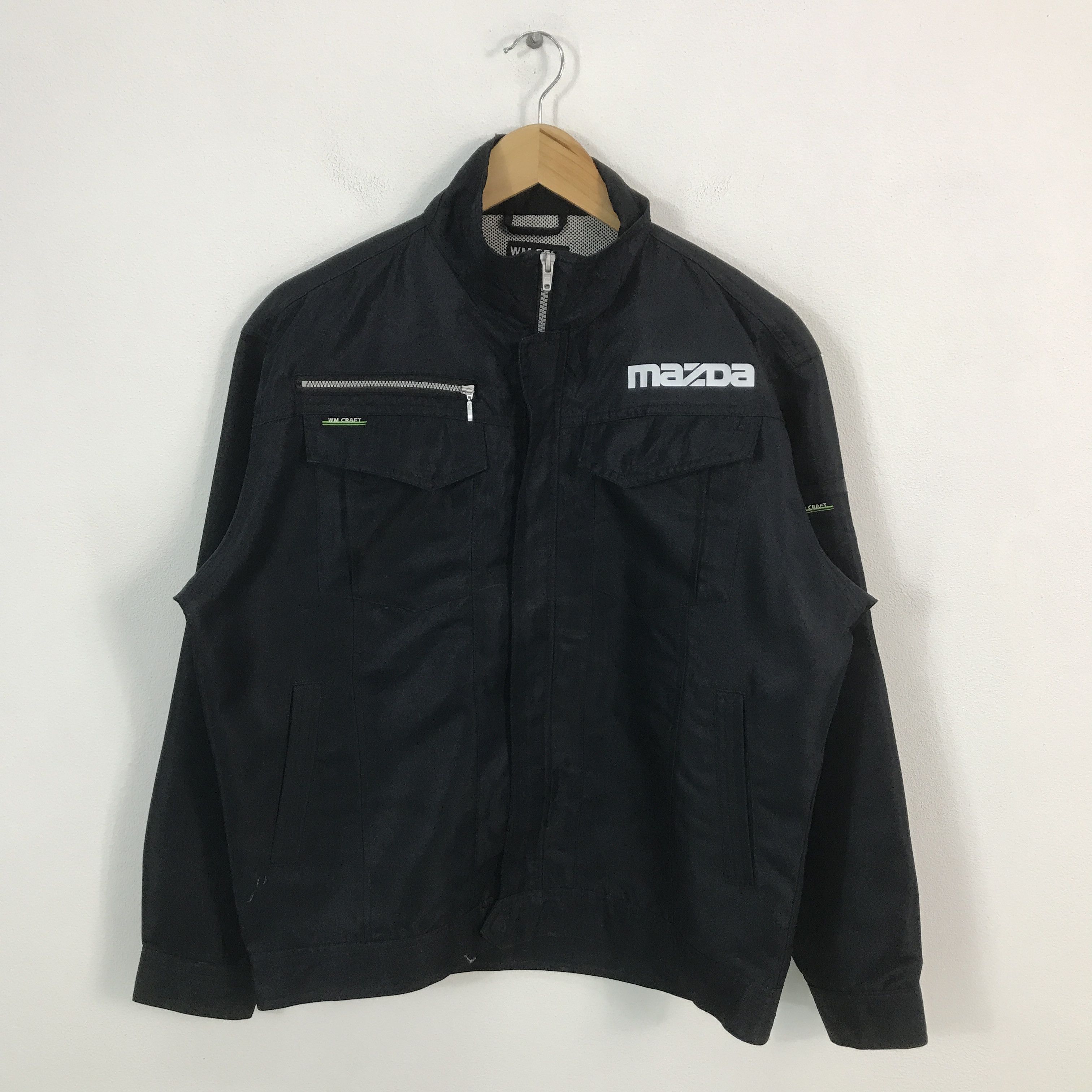 Japanese Brand Vtg Mazda Racing work uniform jacket Size US M / EU 48-50 / 2 - 2 Thumbnail