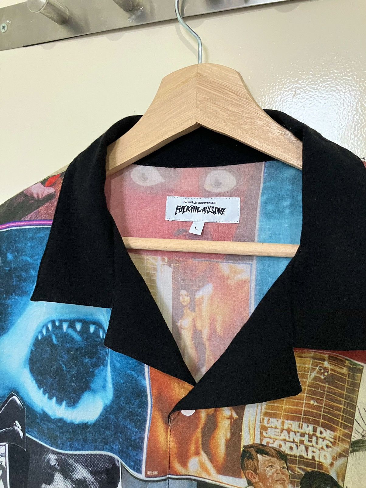 Fucking Awesome FA Fucking Awsome Button Collage Shirt Size US L / EU 52-54 / 3 - 4 Thumbnail