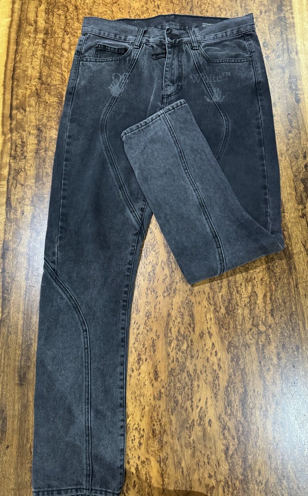 Off-White OFF WHITE DENIM JEANS Size US 31 - 5 Thumbnail