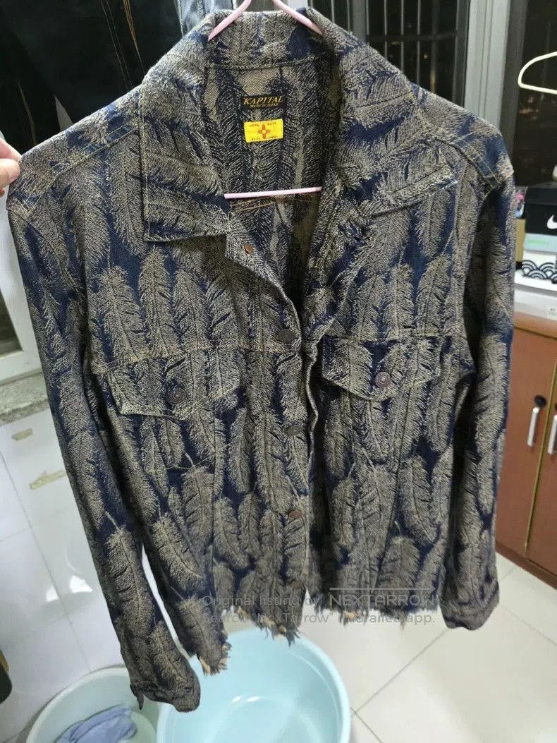 Kapital Kapital Feather coat jacket. Size US L / EU 52-54 / 3 - 1 Thumbnail