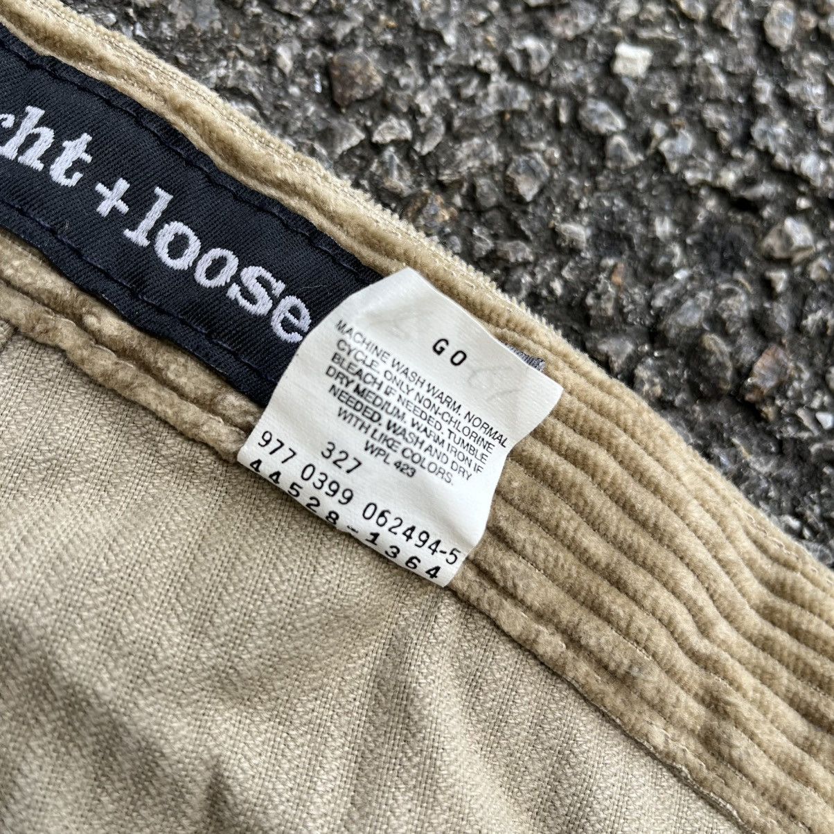 Levi's Vintage 90s Levis Silvertab Brown Corduroy Pants Y2K Baggy Size US 36 / EU 52 - 9 Thumbnail