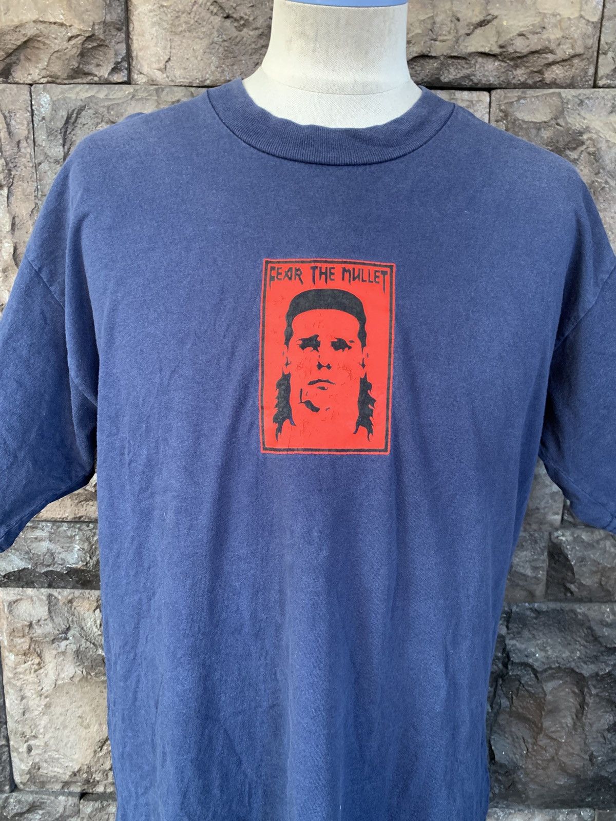 Vintage Vintage Fear The Mullet Graphics Art T shirt Size US L / EU 52-54 / 3 - 2 Thumbnail