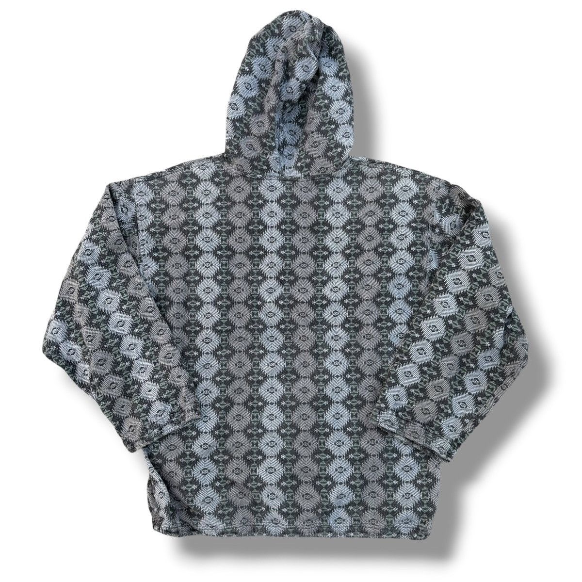 Rusty Vintage Rusty Baja Pullover Hoodie Gray/Green Large 80s-90s Size US L / EU 52-54 / 3 - 2 Thumbnail