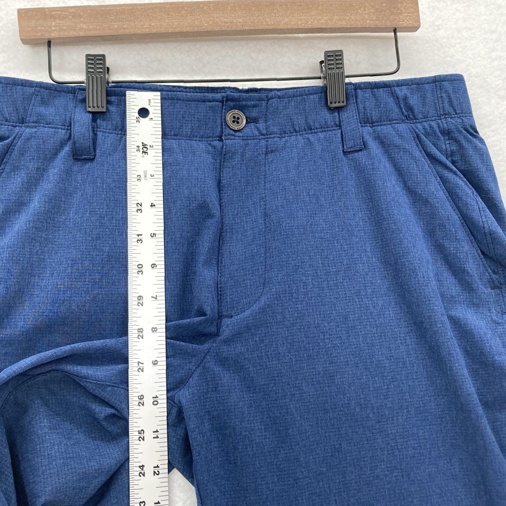 Under Armour Under Armour Golf Pants Mens 34x30 Blue Loose Fit Performance Lightweight Travel Pants Size US 34 / EU 50 - 7 Thumbnail