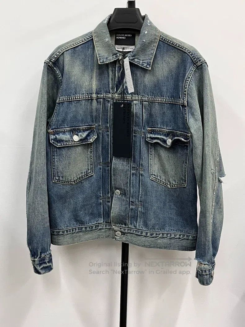 Enfants Riches Deprimes Enfants Riches Deprimes Cut Distressed Vintage Blue Denim Size US M / EU 48-50 / 2 - 1 Thumbnail