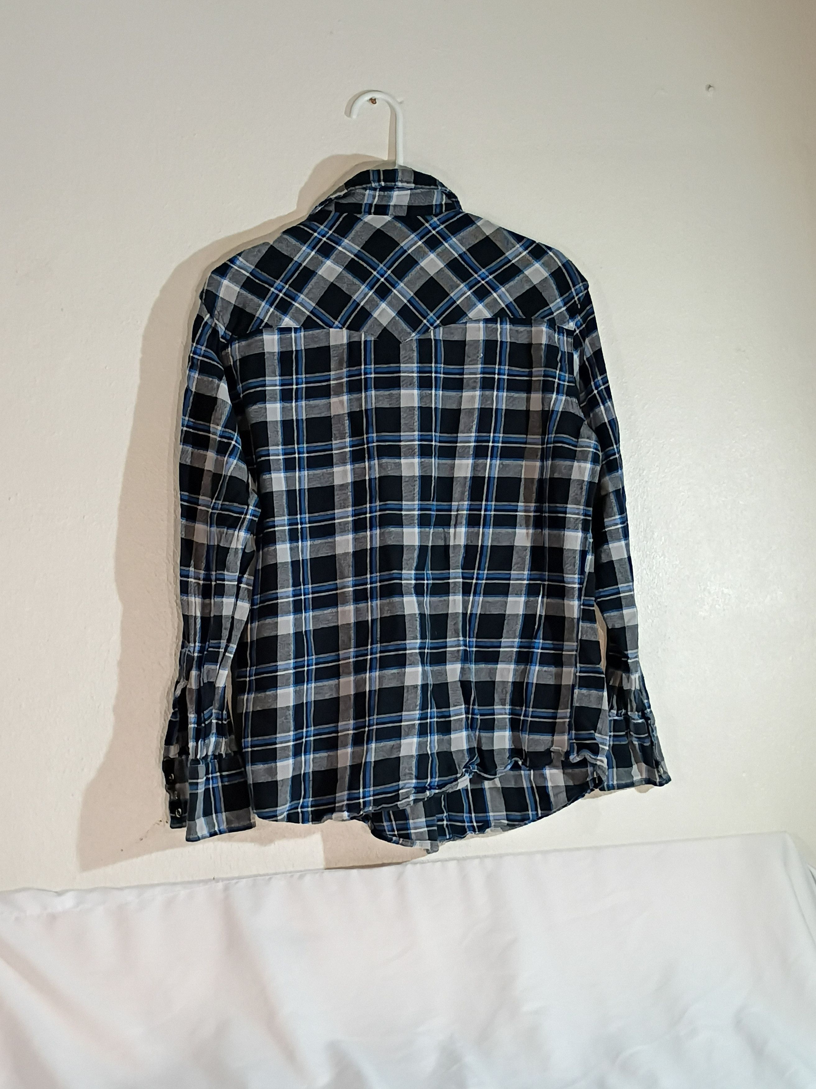 Wrangler Men's Wrangler Wrancher Flannel Plaid Size US L / EU 52-54 / 3 - 2 Thumbnail
