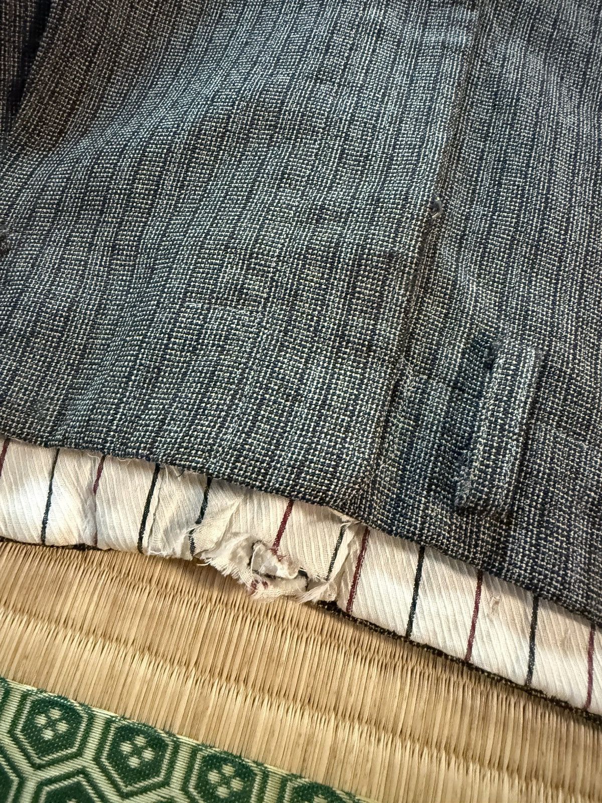 Other Spring&Summer Vintage ALL WOOL Slacks with Stripe Lining Size US 33 - 10 Thumbnail