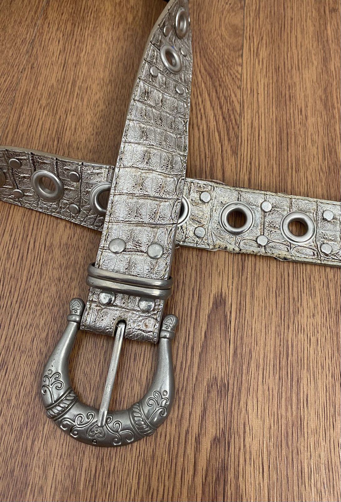 Japanese Brand × Vintage Ringer silver belt Size ONE SIZE - 3 Thumbnail