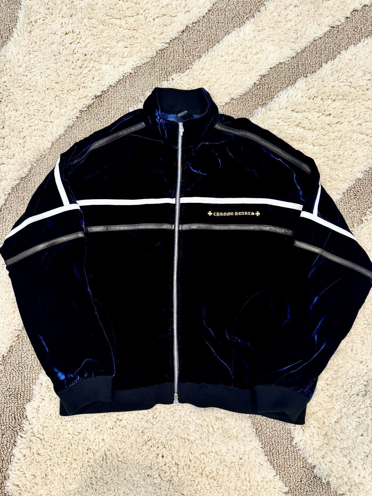 Chrome Hearts Chrome Hearts Velour Jacket Size US XXL / EU 58 / 5 - 5 Thumbnail