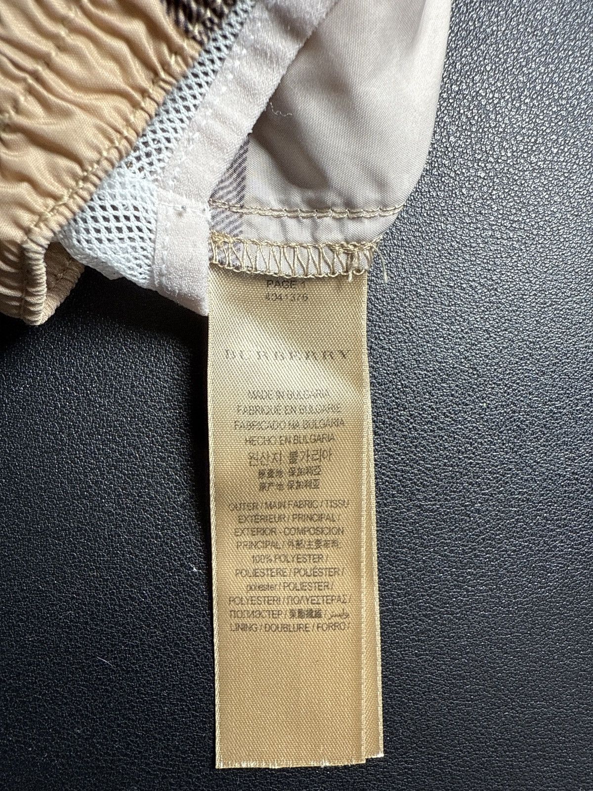 Burberry Burberry Nova Check Swim Trunks Men’s Bathing Suit Size US 32 / EU 48 - 7 Thumbnail