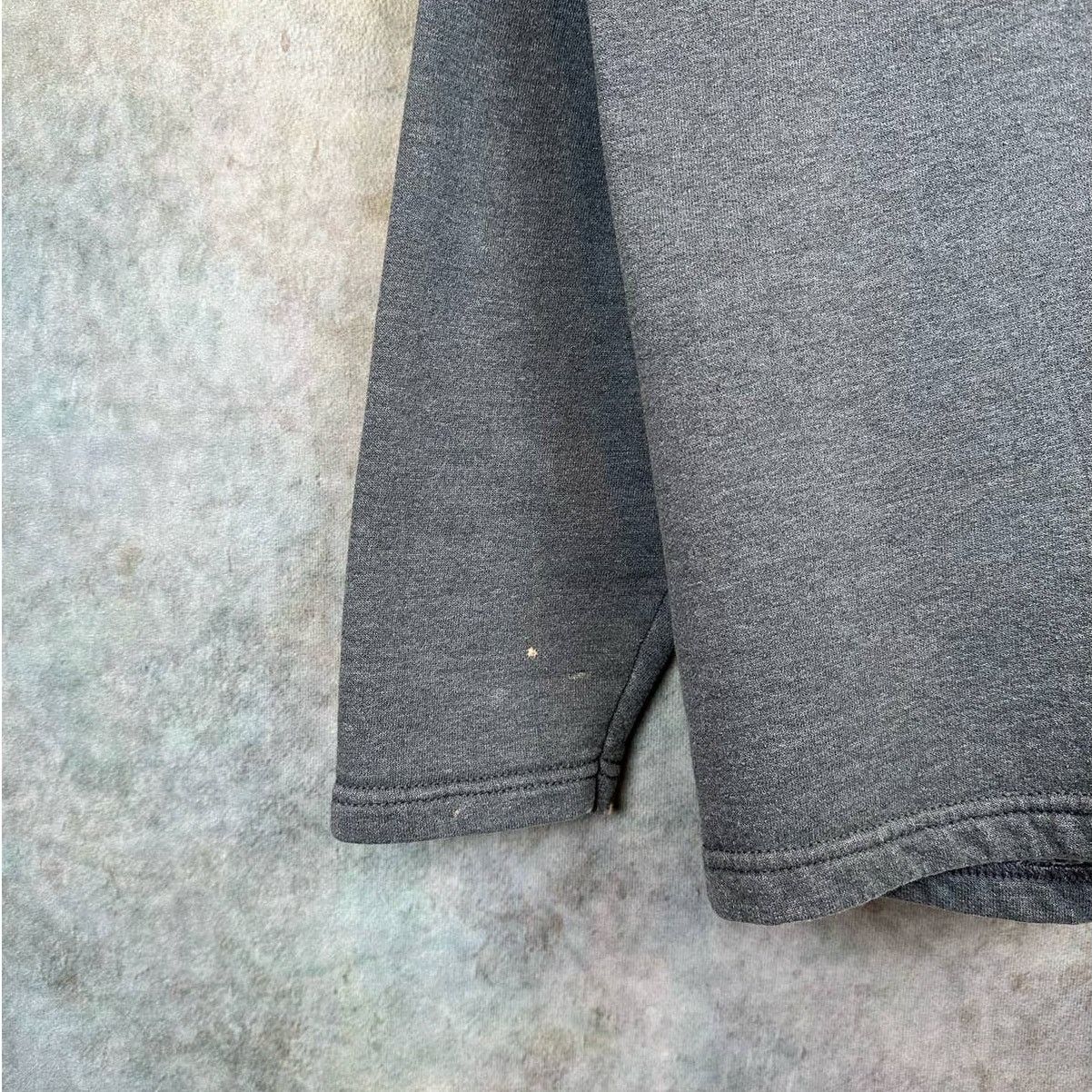 Jerzees × Vintage Vintage 90s Jerzees Blank Sweatshirt Sz L Gray Pullover Size US L / EU 52-54 / 3 - 6 Thumbnail