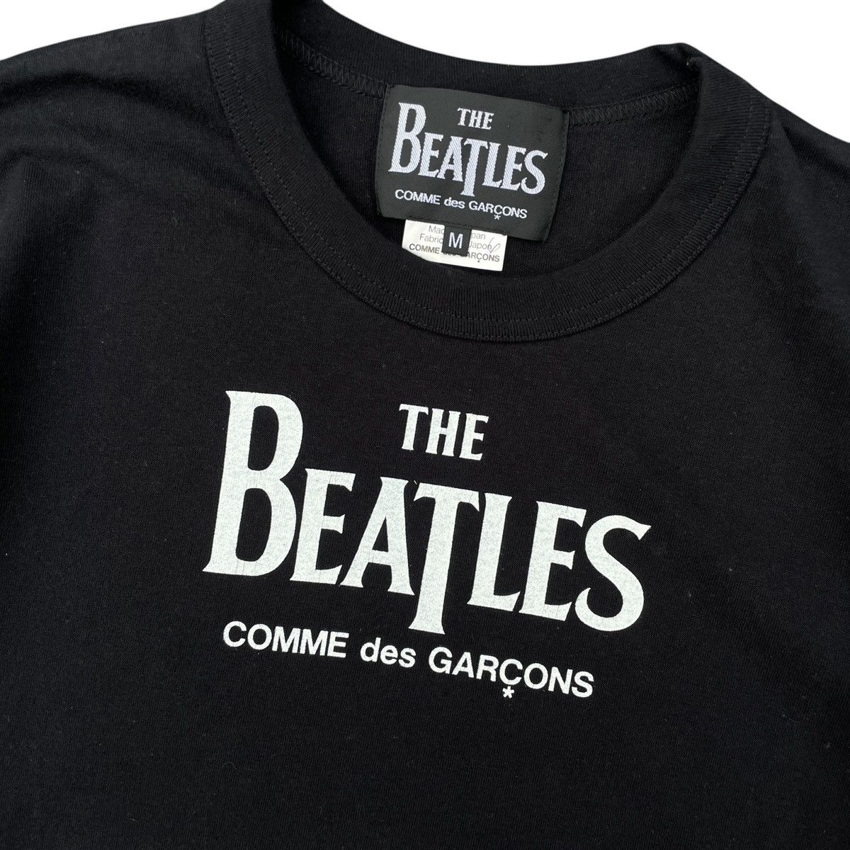 Comme des Garcons Comme des Garcons x The Beatles AD2009 Logo Shirt Black Size US M / EU 48-50 / 2 - 2 Thumbnail