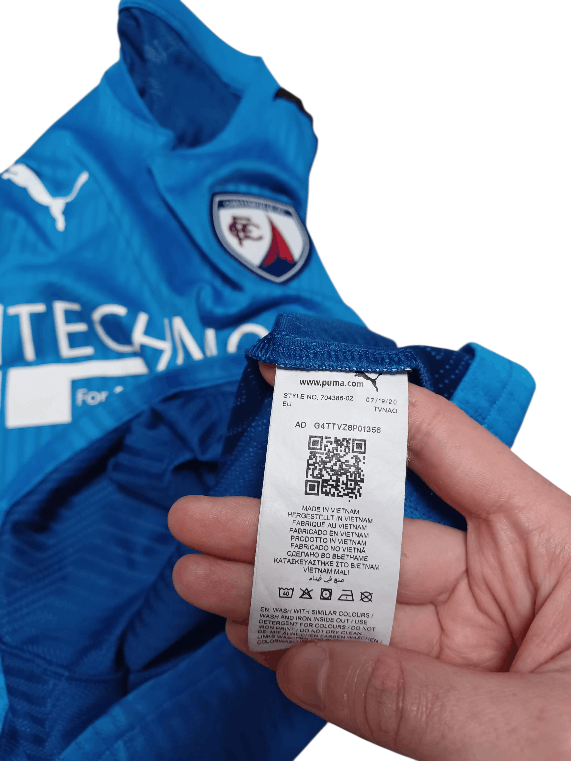Puma CHESTERFIELD PUMA VINTAGE SOCCER JERSEY BLOKECORE Size US S / EU 44-46 / 1 - 6 Thumbnail