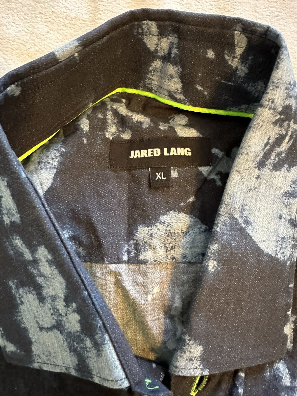 Jared Lang Jared Lang Men's Button Up Shirt-Size XL Size US XL / EU 56 / 4 - 4 Thumbnail