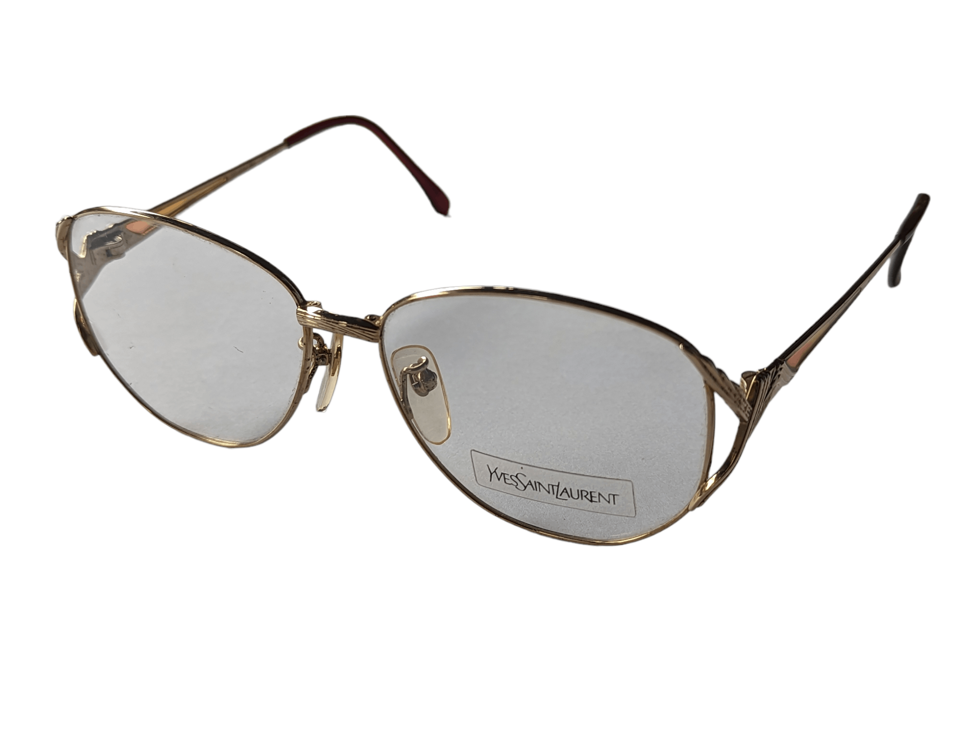 image of Vintage YSL YVES Saint Laurent Sunglasses in Gold, Men's