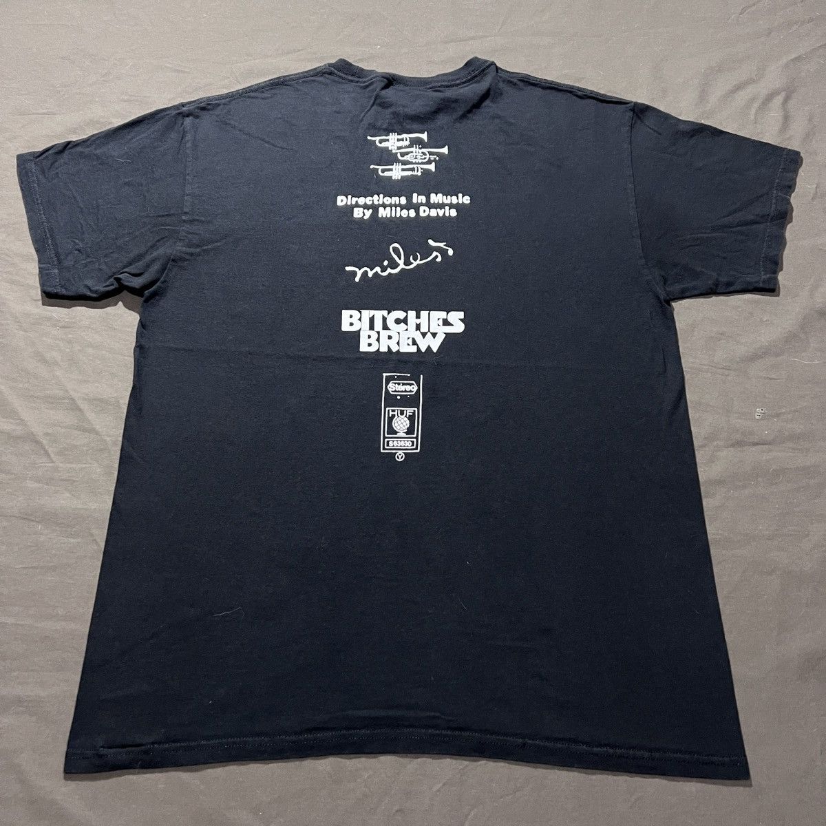 Huf Miles Davis x HUF Tee L Graphic Streetwear Jazz Bebop Size US L / EU 52-54 / 3 - 5 Thumbnail