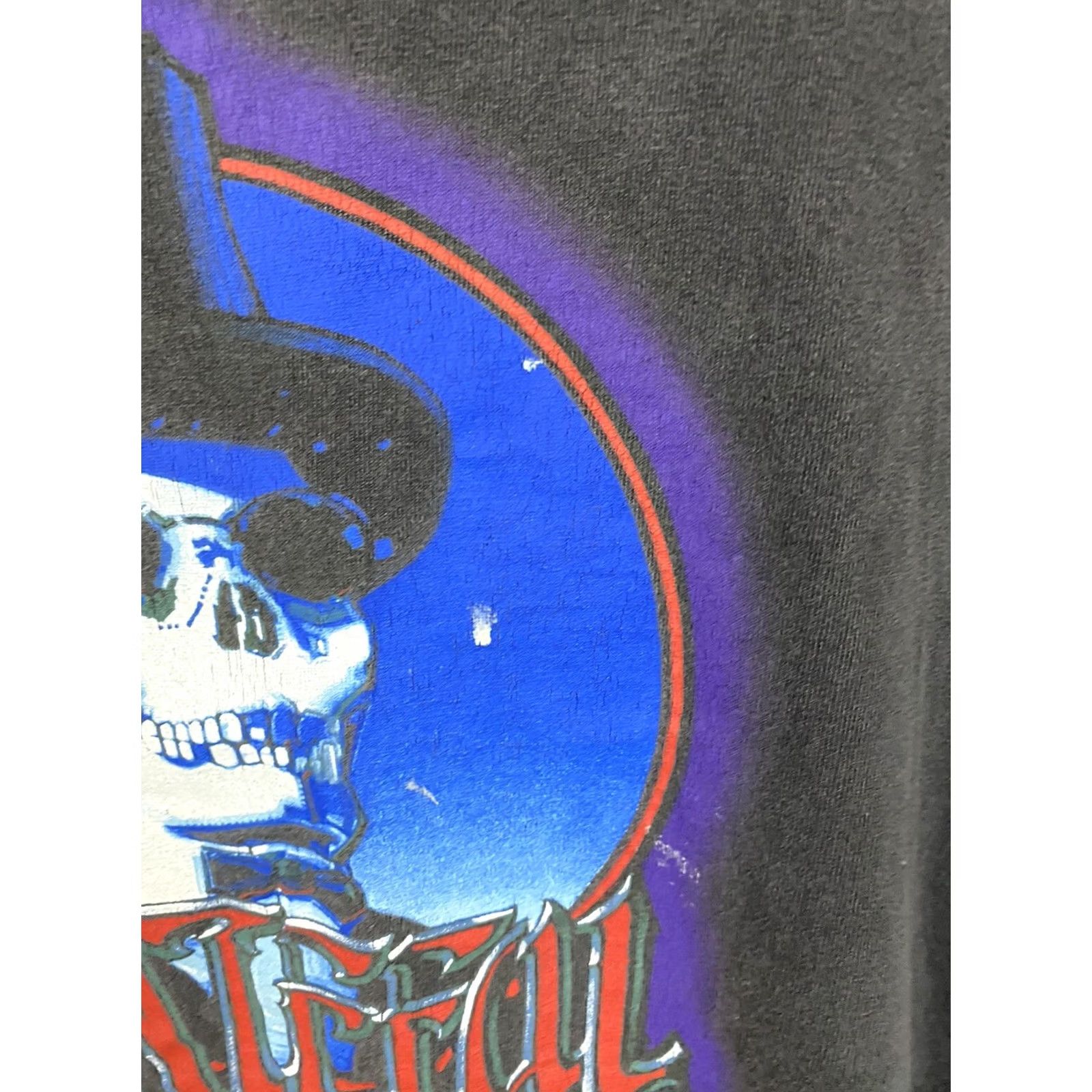 Griffin VTG Grateful Dead T-Shirt 1996 Rick Griffin Black Band Shirt 2XL Mens Short Sleeve Vintage Rare Faded Shirt Size US XXL / EU 58 / 5 - 4 Thumbnail