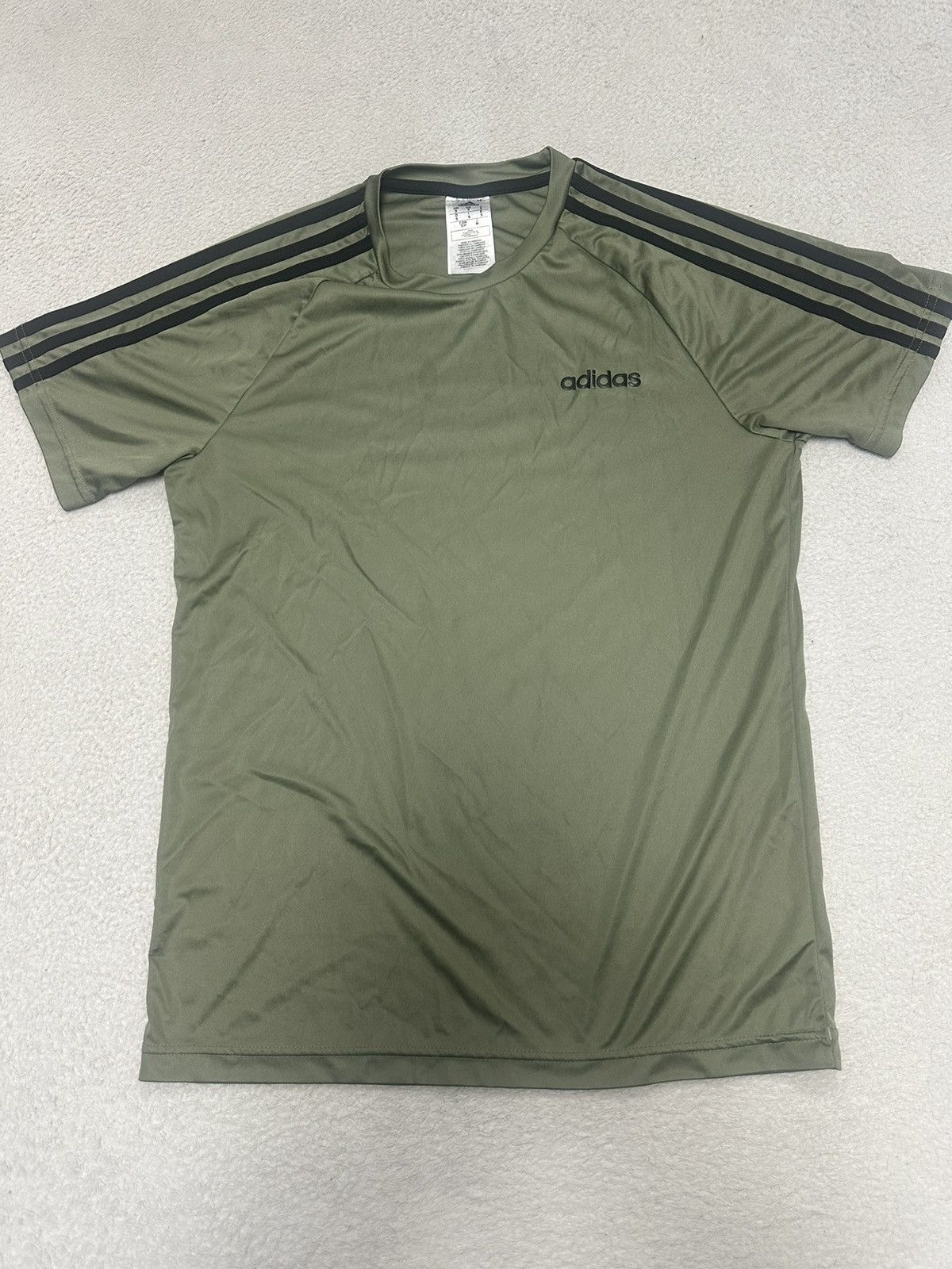 Adidas Adidas Green T-Shirt Size US S / EU 44-46 / 1 - 1 Thumbnail