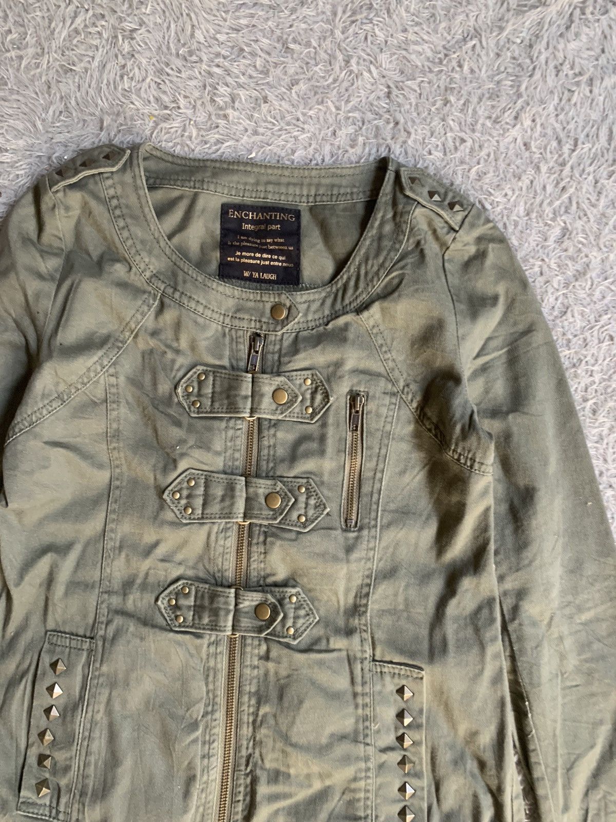 If Six Was Nine × Japanese Brand × Le Grande Bleu (L.G.B.) Vintage Enchanting Integral Part Bondage Jacket Size XS / US 0-2 / IT 36-38 - 2 Thumbnail