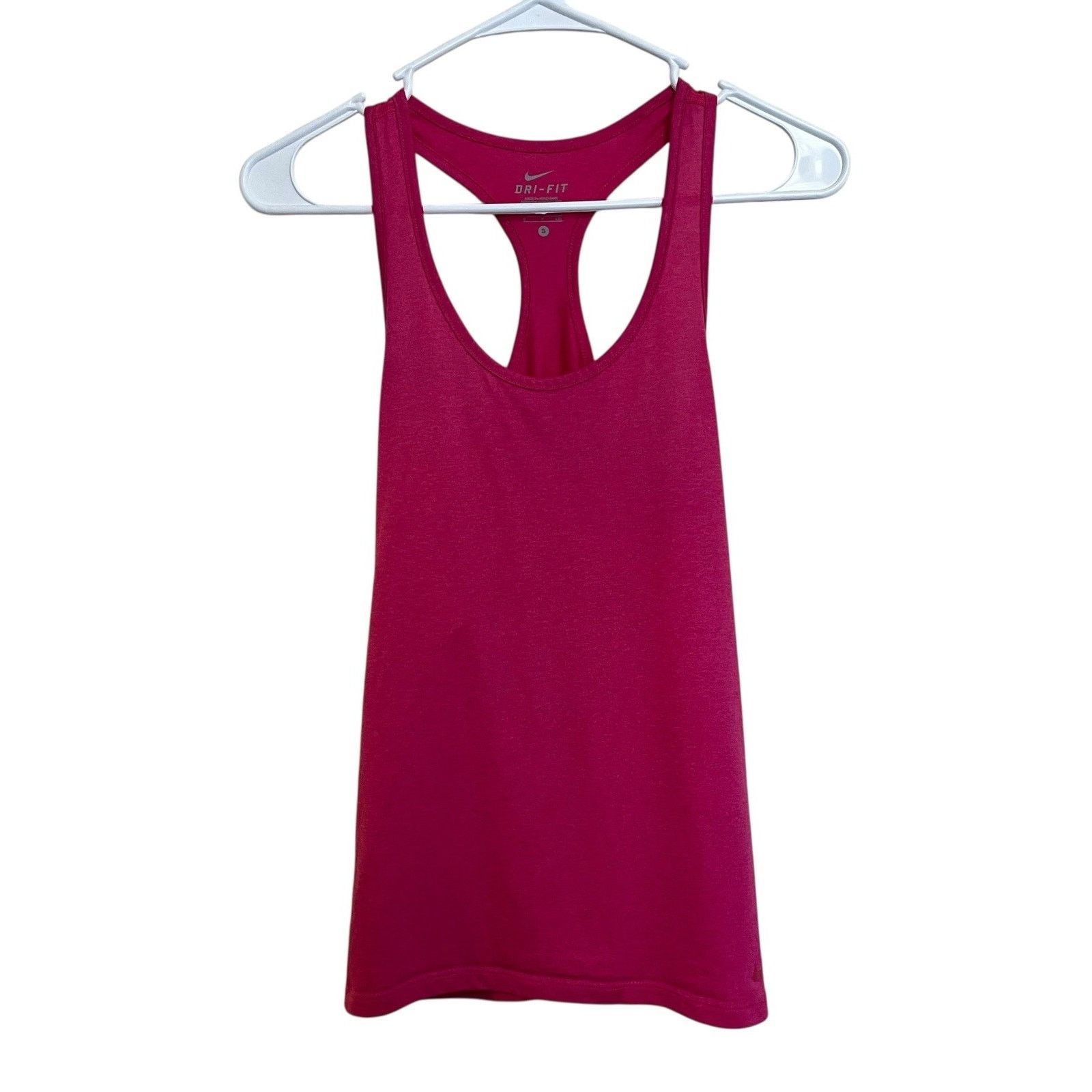 Nike Nike | Dri-Fit Size Hot Pink Tank Top Small Barbie Size S / US 4 / IT 40 - 1 Thumbnail
