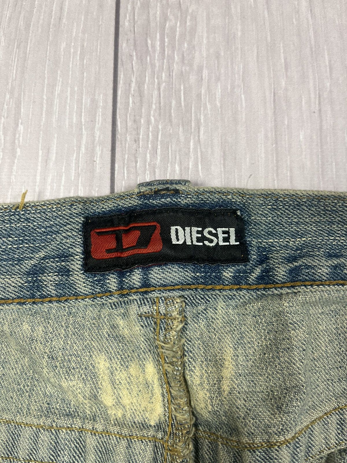 Diesel × Vintage Vintage Y2K Diesel Faded Pants Jeans Size US 33 - 11 Thumbnail
