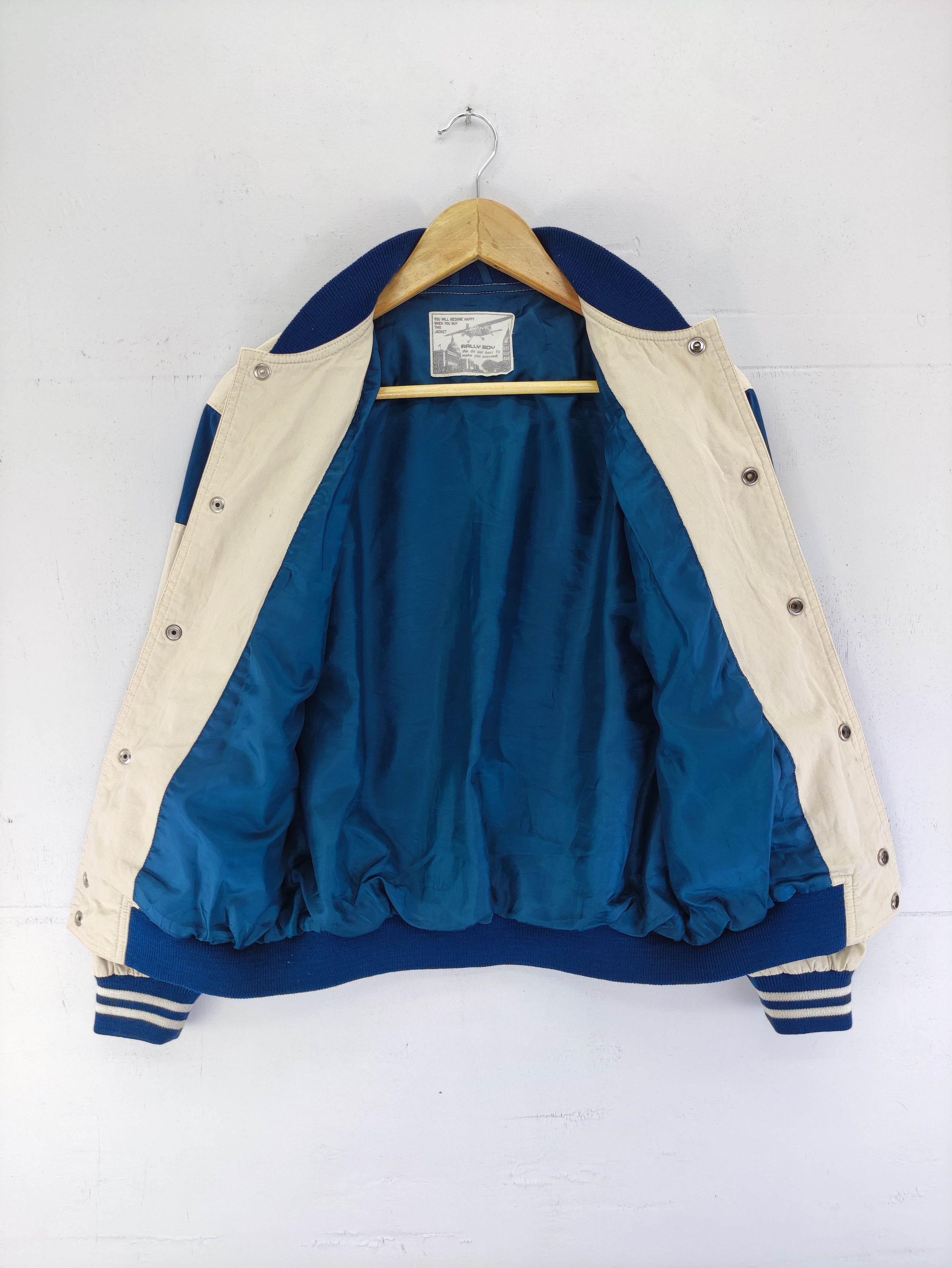 Japanese Brand Vintage Rally Boy Varsity Jacket Snap Button Size US M / EU 48-50 / 2 - 3 Thumbnail