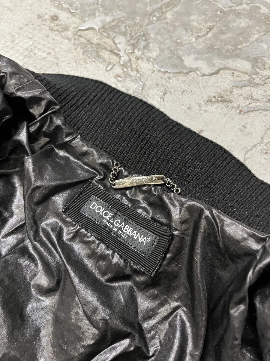 Dolce & Gabbana 2010s Dolce & Gabbana Black Quilted Light Jacket Size US L / EU 52-54 / 3 - 10 Thumbnail