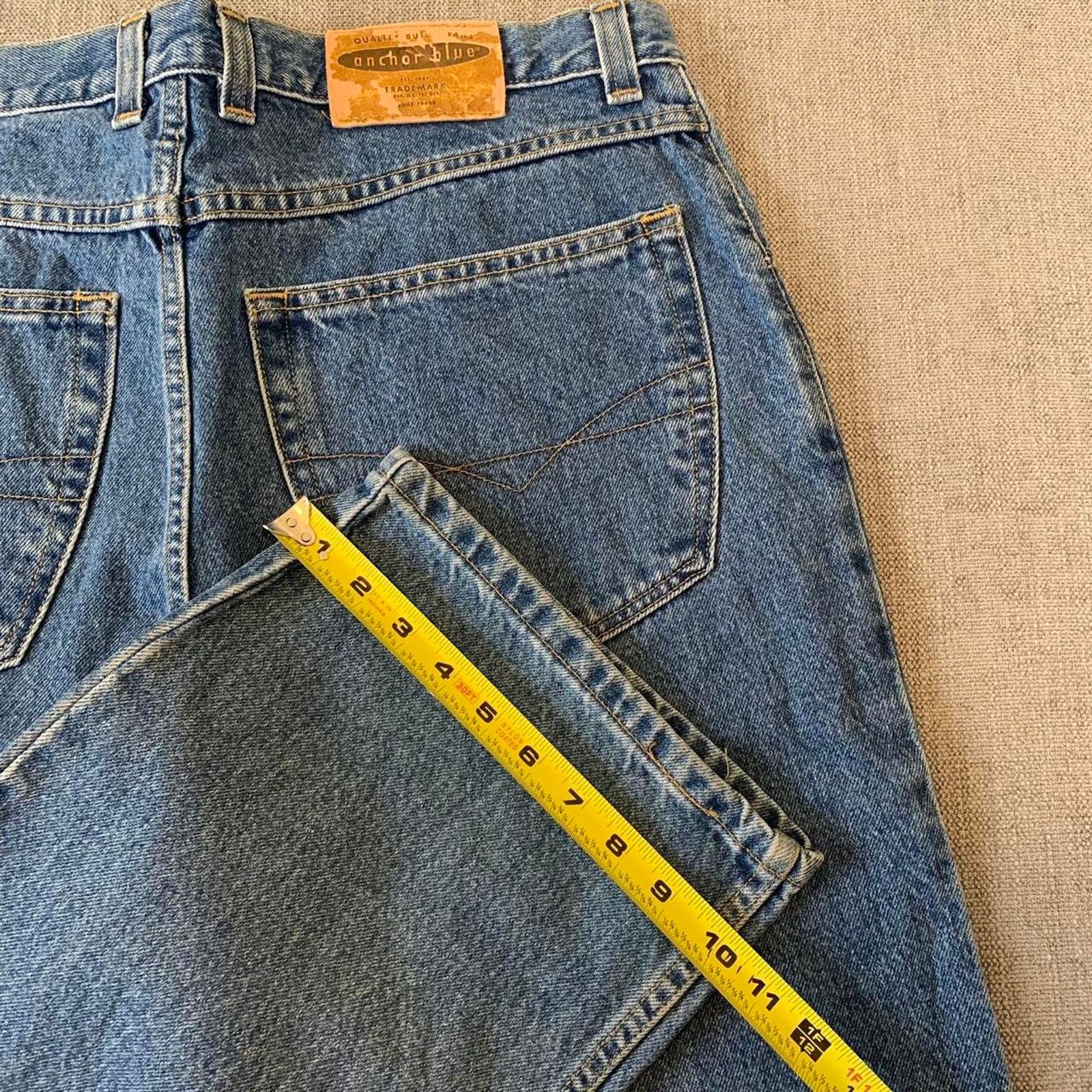 Anchor Blue Y2K Anchor Blue Wide Leg Denim Jeans Size US 37 - 6 Thumbnail