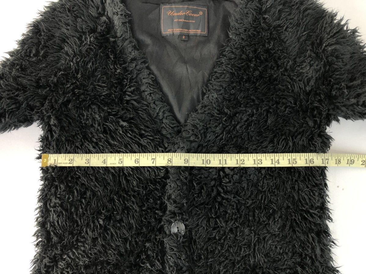 Undercover Vintage Undercover AW07-08 Fur Cardigan Rare Designer Size S / US 4 / IT 40 - 9 Thumbnail