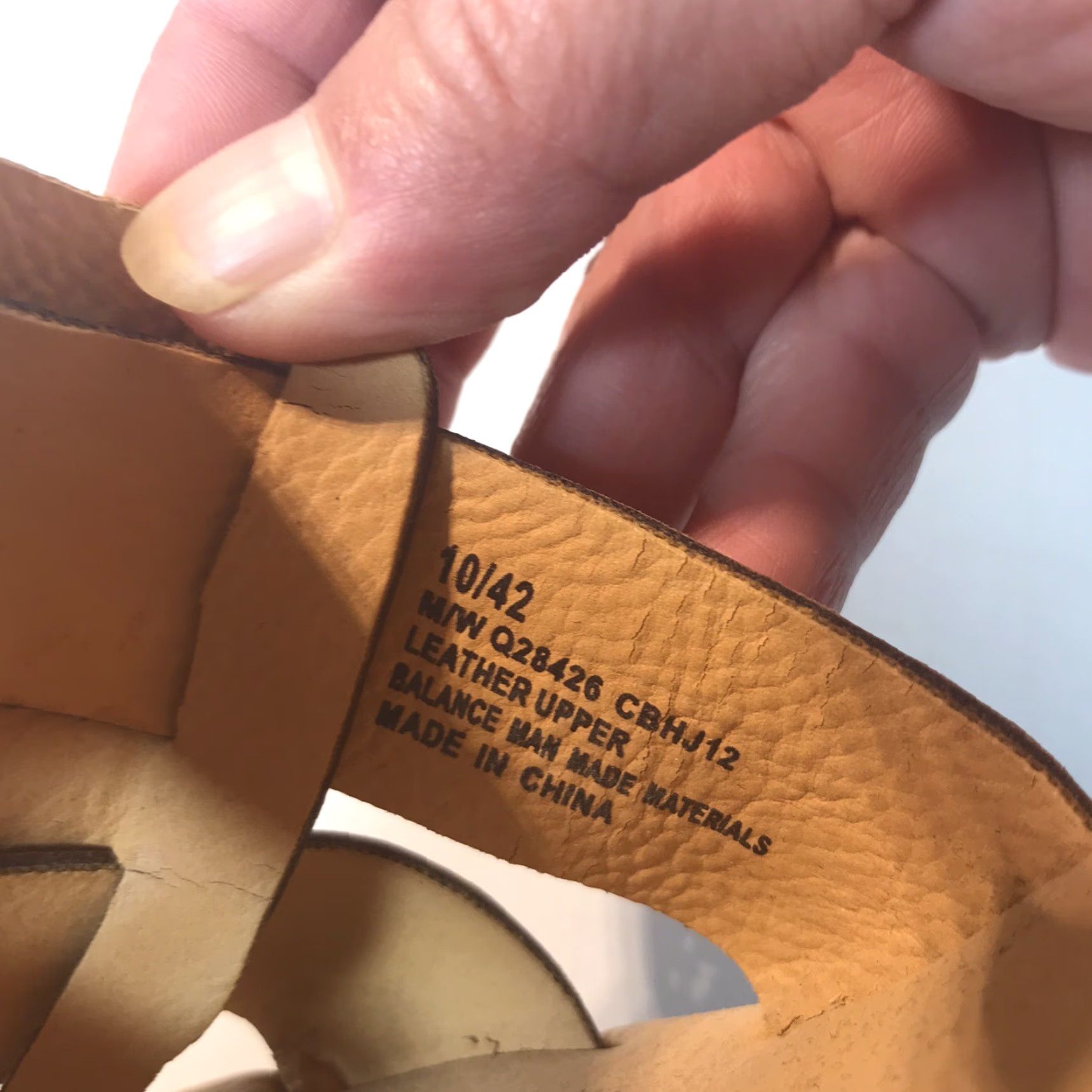 Vintage VINTAGE Korks By Kork Ease Women's Leather Wedges Sandals Size 10 Brown 4in Heel Ankle Strap Size US 10 / IT 40 - 5 Thumbnail