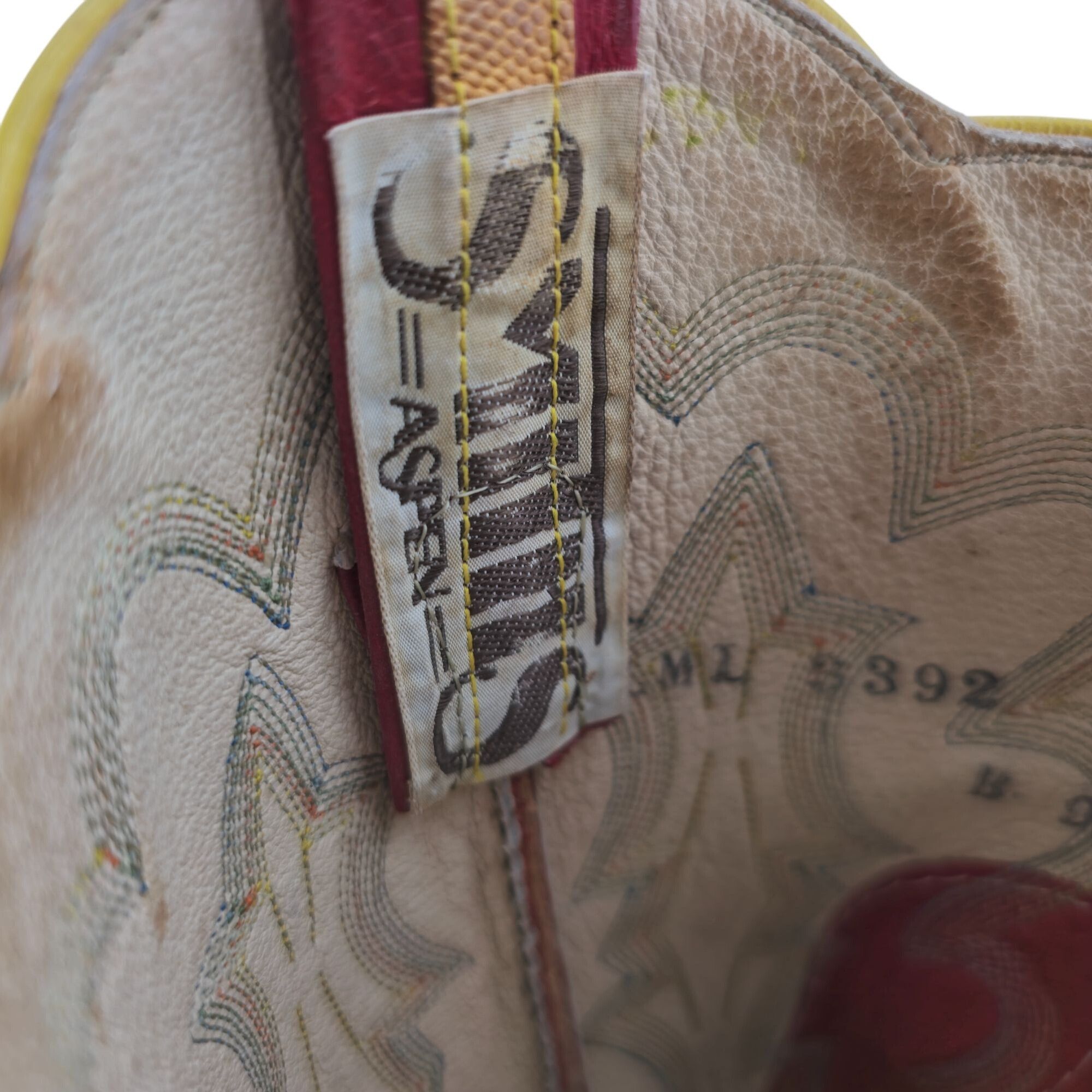 Other Stunning Womens 8C Smiths Aspen Honey Brown Lizard Cowboy W Size US 8 / IT 38 - 18 Thumbnail