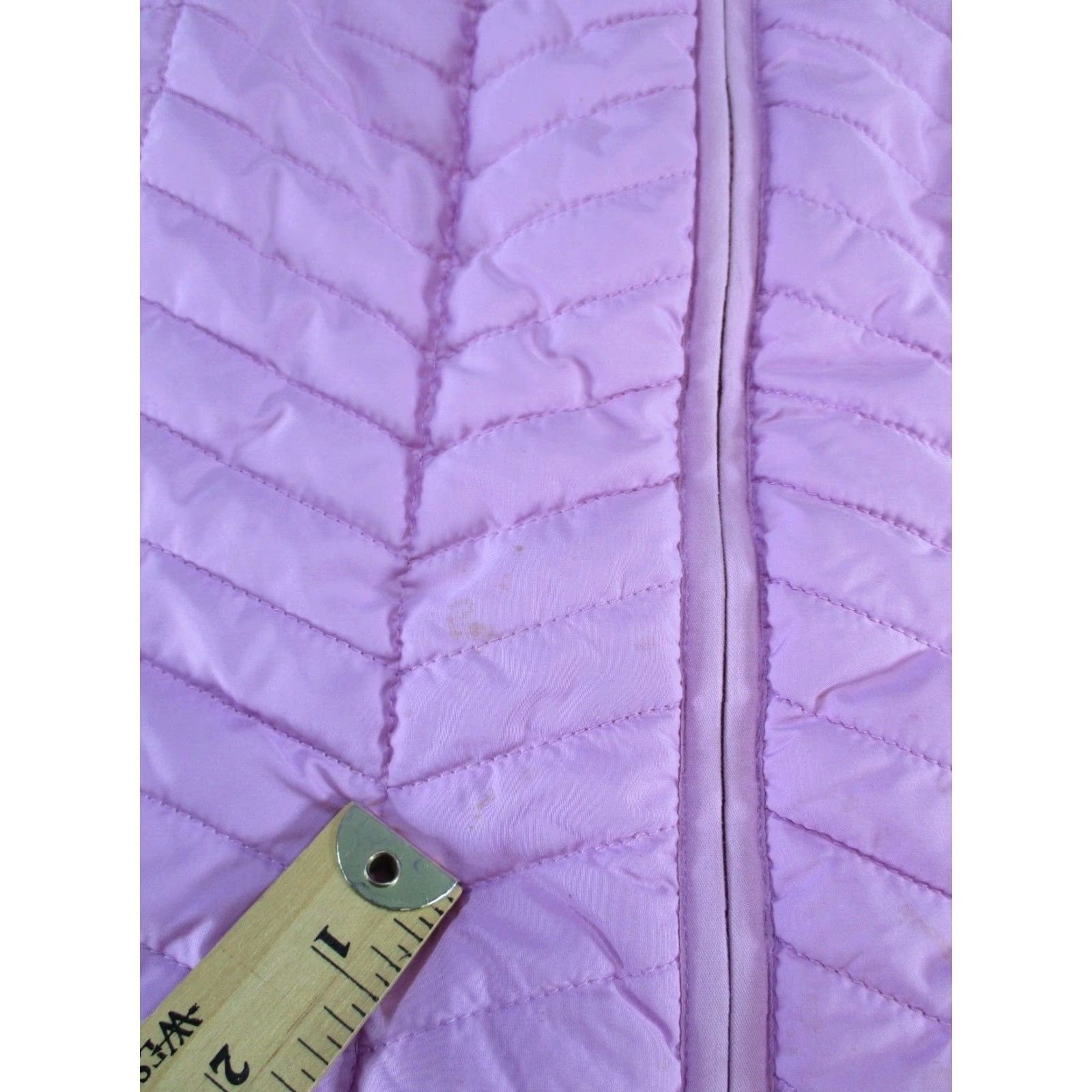 Talbots T By Talbots Vest Womens Petite 0P Purple Quilted Size XS / US 0-2 / IT 36-38 - 5 Thumbnail