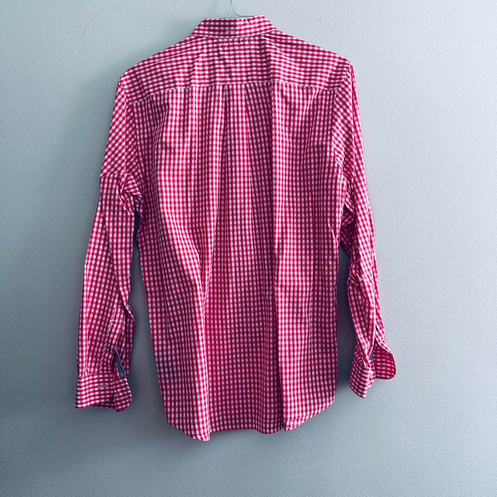 Tommy Hilfiger Tommy Hilfiger red gingham plaid classic fit button down Size US M / EU 48-50 / 2 - 3 Thumbnail