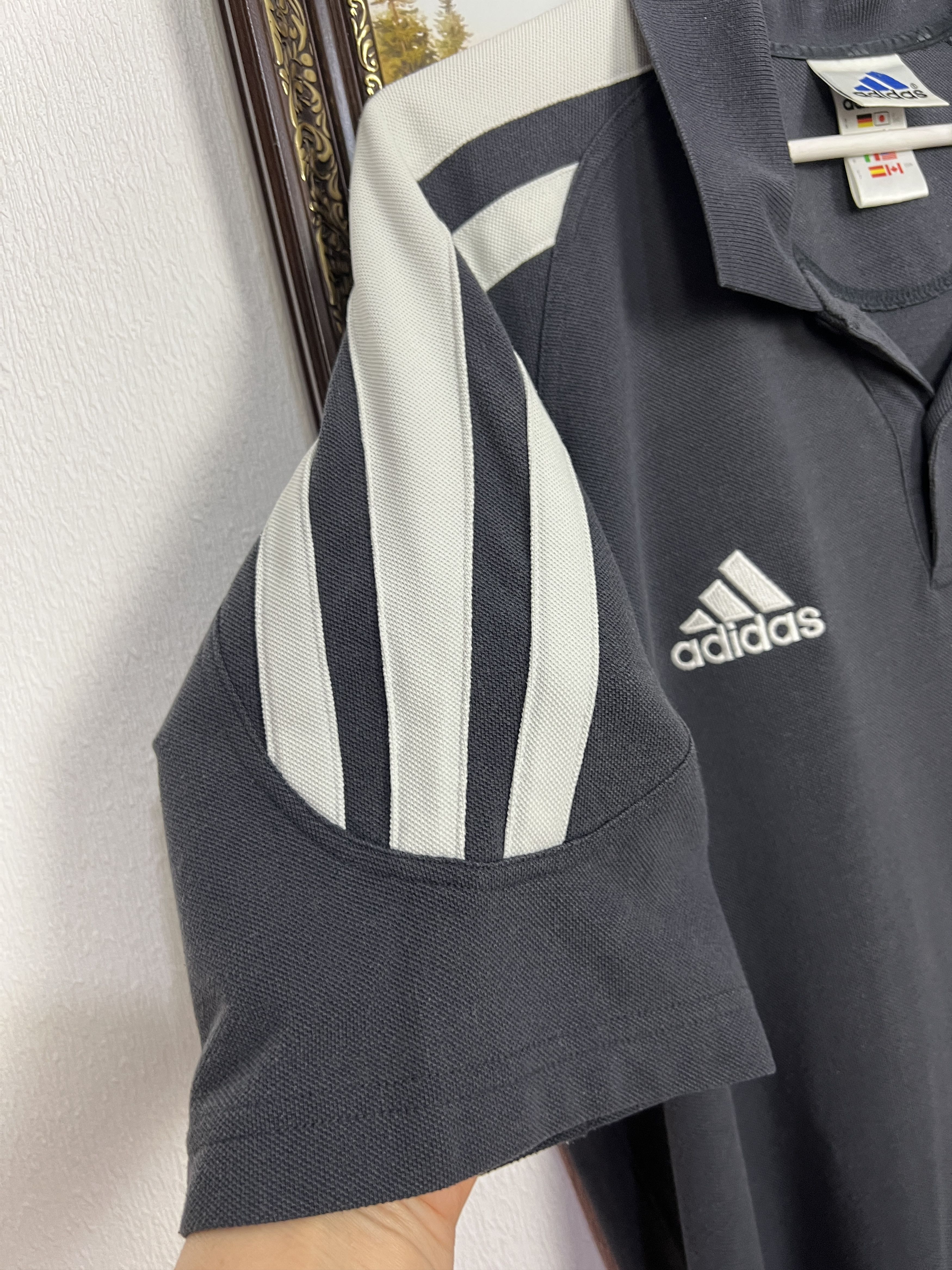 Adidas Bayern Munich Football Train Polo Shirt Jersey Trikot Size US XL / EU 56 / 4 - 4 Thumbnail