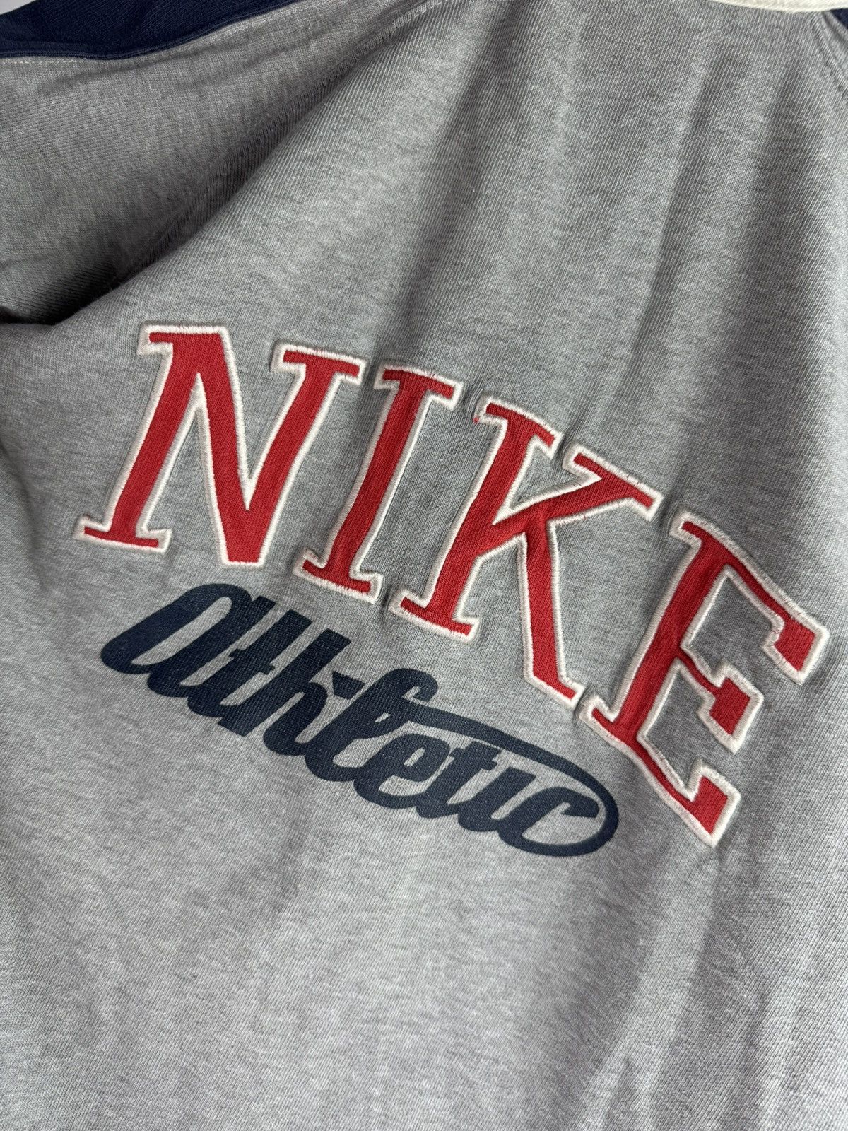 Nike Vintage 00s Nike Athletic Rugby Polo Long Sleeve Shirt Gray Size US M / EU 48-50 / 2 - 6 Thumbnail