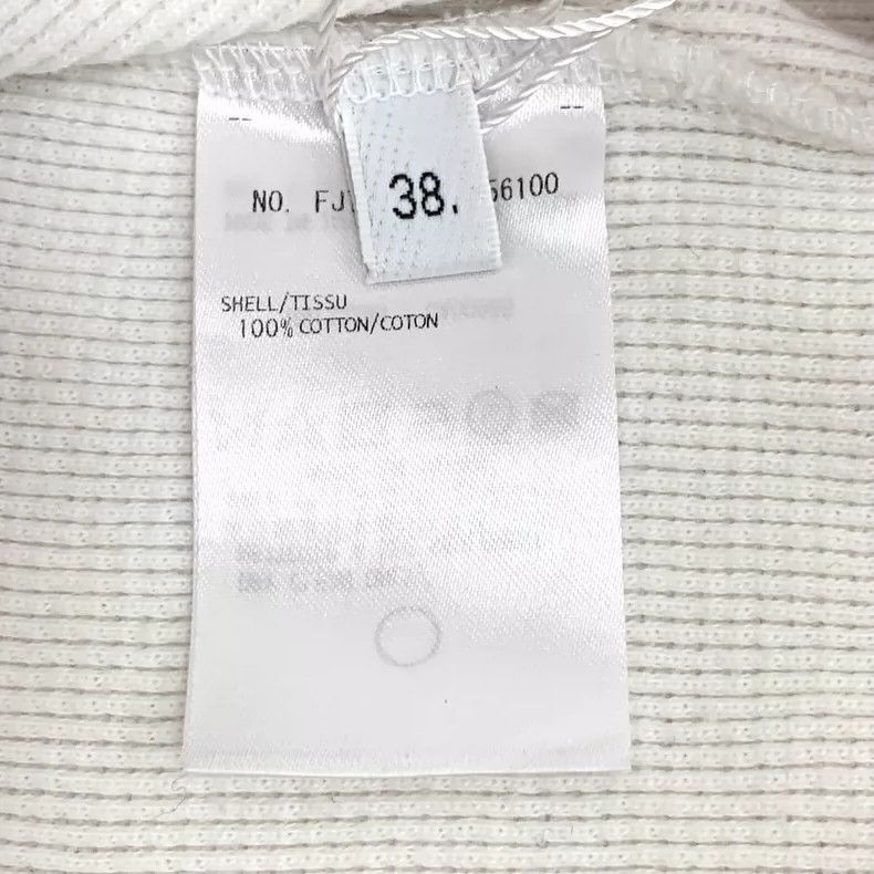 Thom Browne Thom Browne White striped round neck long sleeve hoodie Size XS / US 0-2 / IT 36-38 - 6 Thumbnail