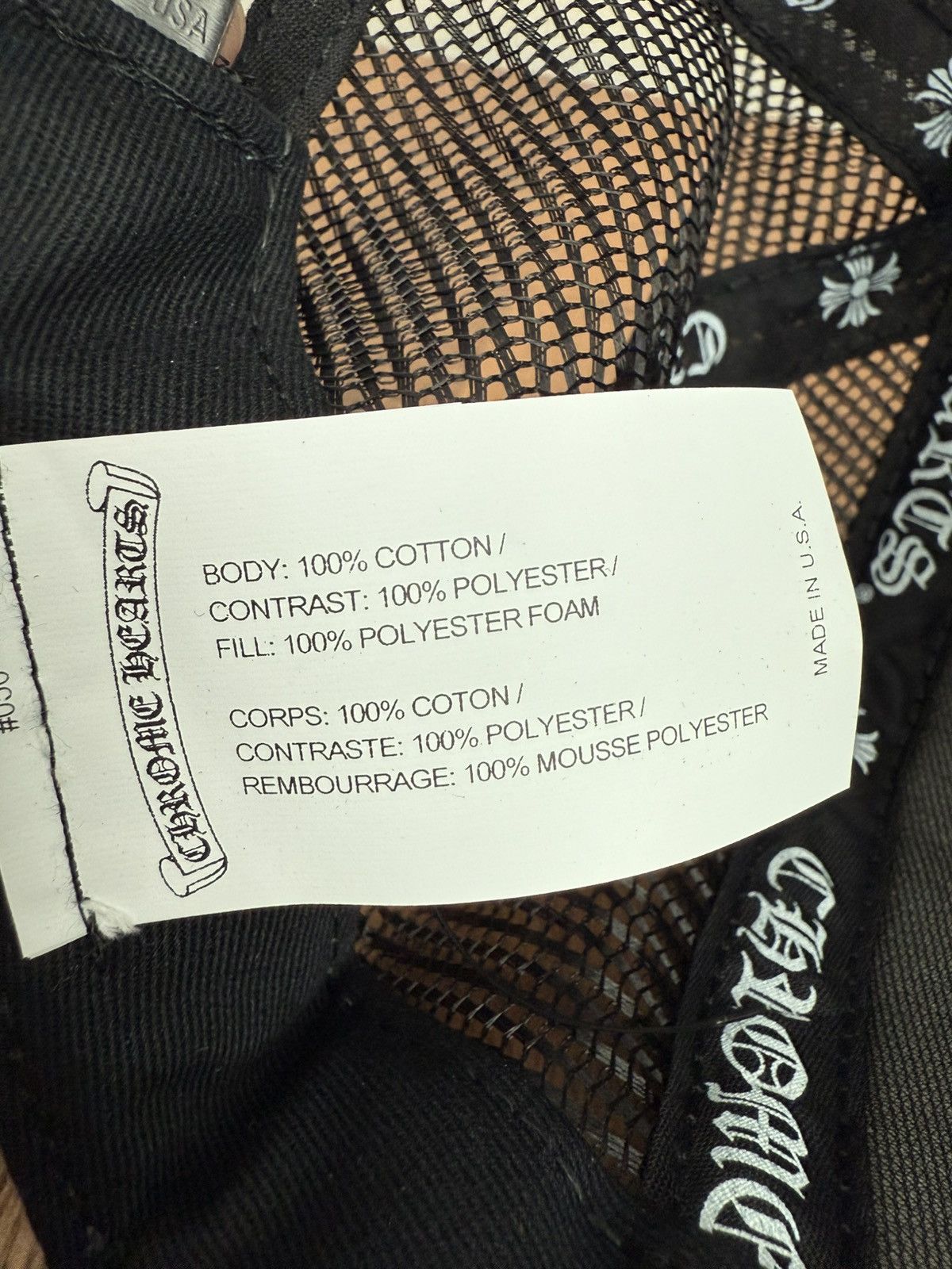 Chrome Hearts FUCK PATCH CH TRUCKER Size ONE SIZE - 3 Thumbnail